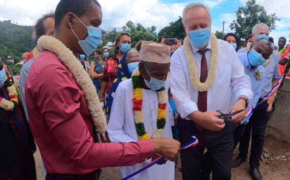 Habitat insalubre- Mayotte : L’inauguration des premières maisons destinées aux familles décasées s’est tenue à Koungou