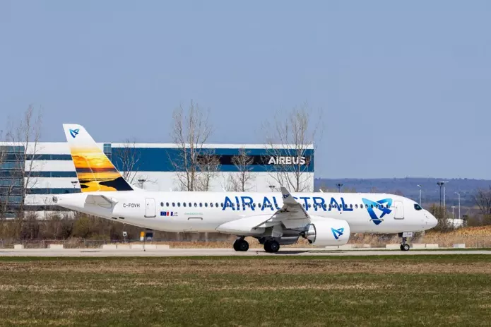 Air Austral réceptionne son premier A220-300 de sa flotte