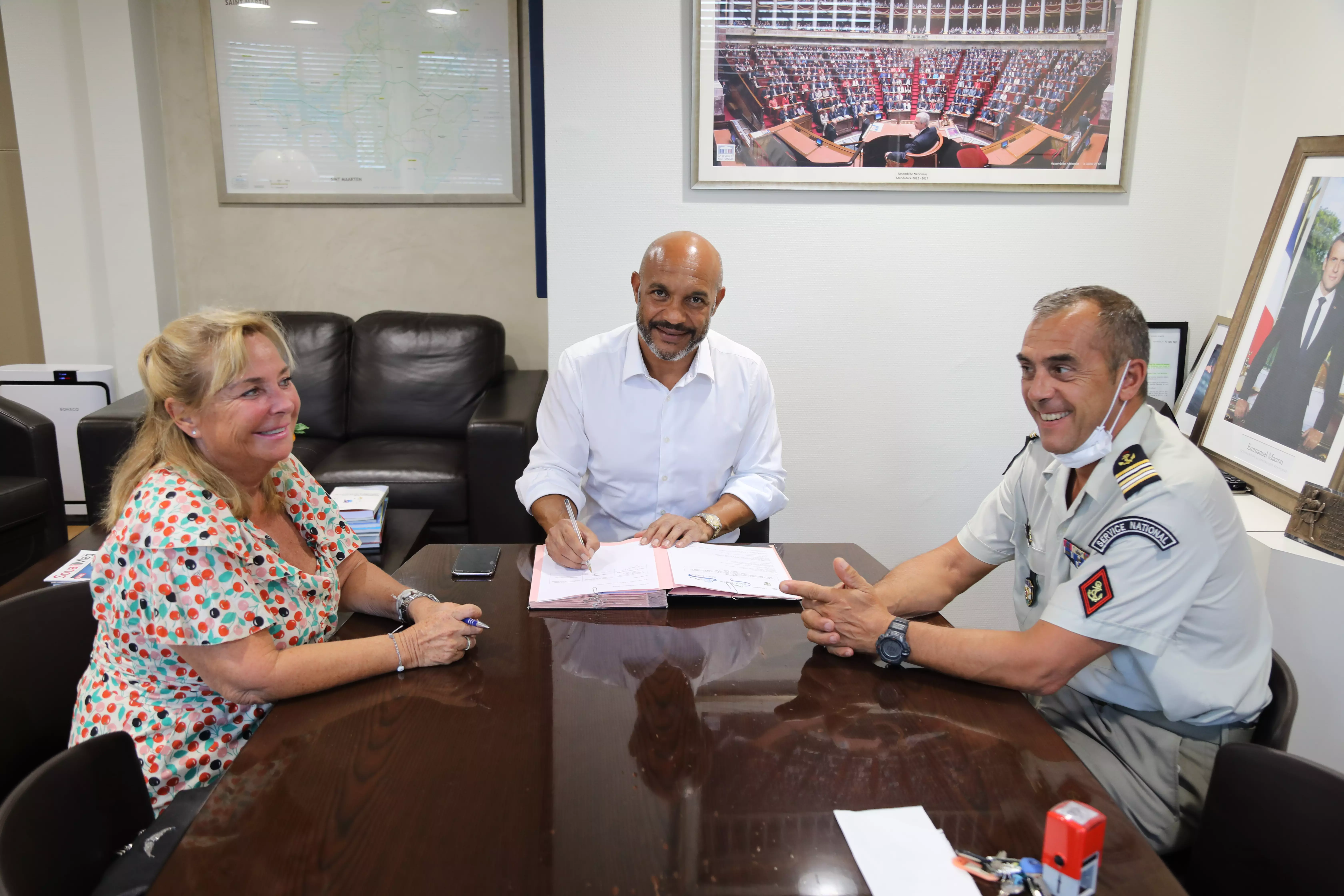 Saint-Martin : Renouvellement de convention de partenariat entre la collectivité de Saint-Martin et le ministère des Armées