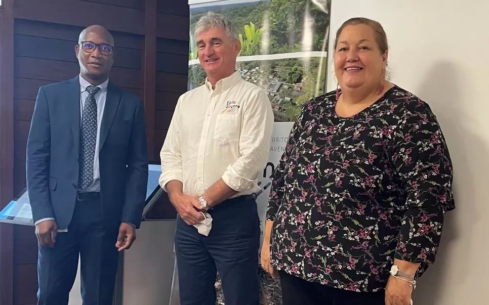 Gabriel Serville élu président du conseil d’administration de l’EPFA Guyane