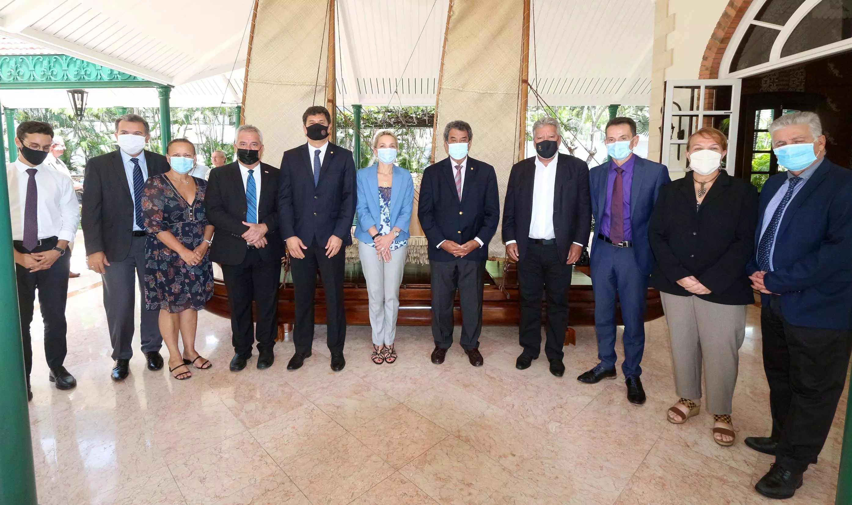 Polynésie : La Banque des Territoires fait le bilan de la visite de Gisèle Rossat-Mignod et Hervé Tonnaire