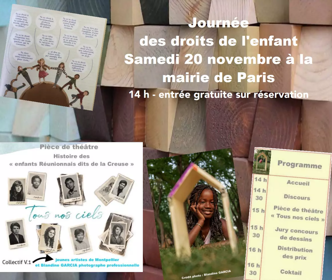 Un concours de dessins sous l'égide de la Fédération des Enfants Déracinés des DROM pour rappeler les droits de l'enfant
