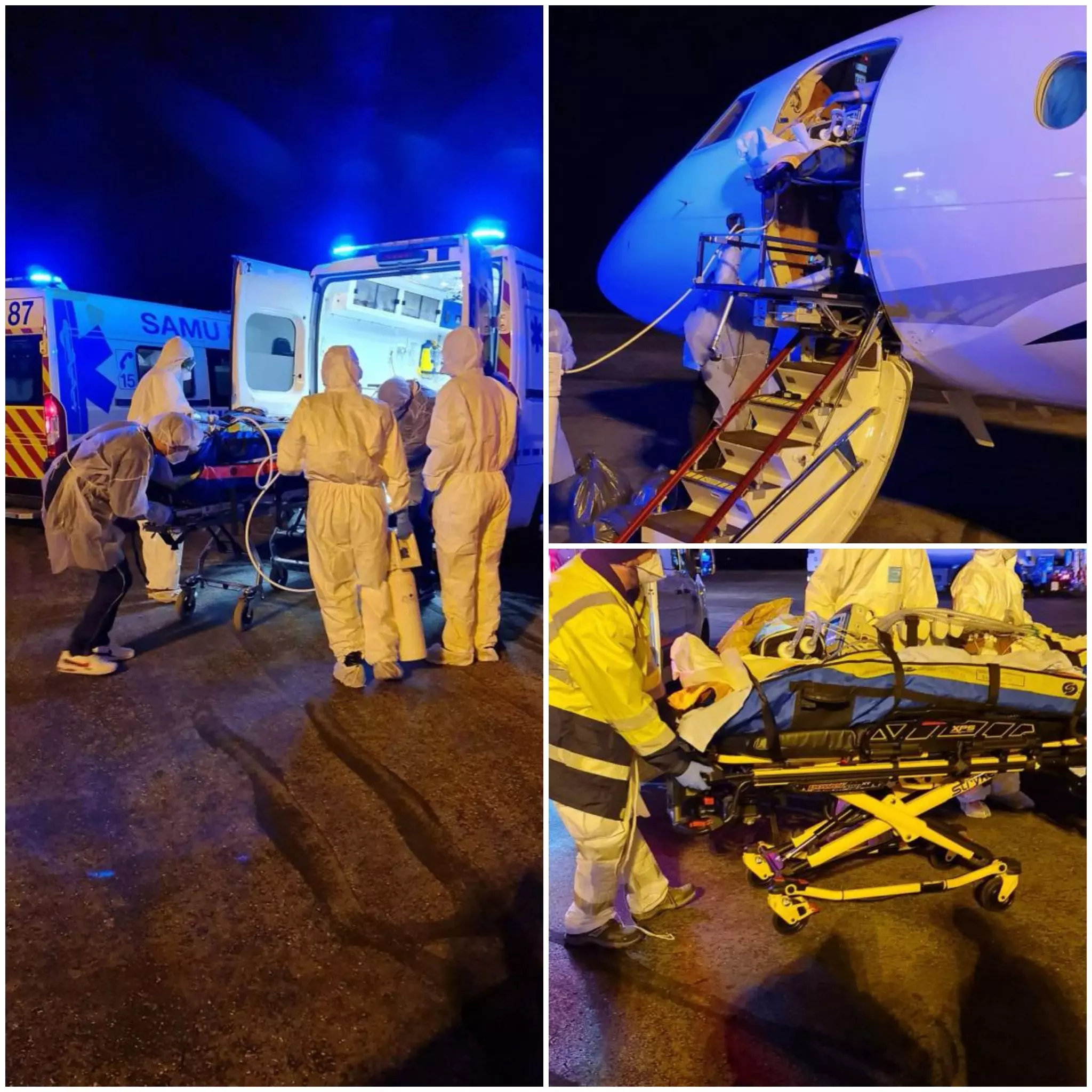 Covid-19 : Trois patients martiniquais évacués vers l'hôpital de Limoges