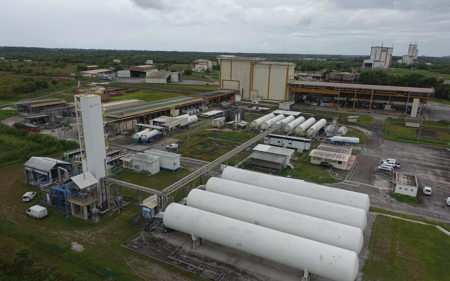 Guyane : Air Liquide Spatial Guyane poursuit sa modernisation dans la transition énergétique