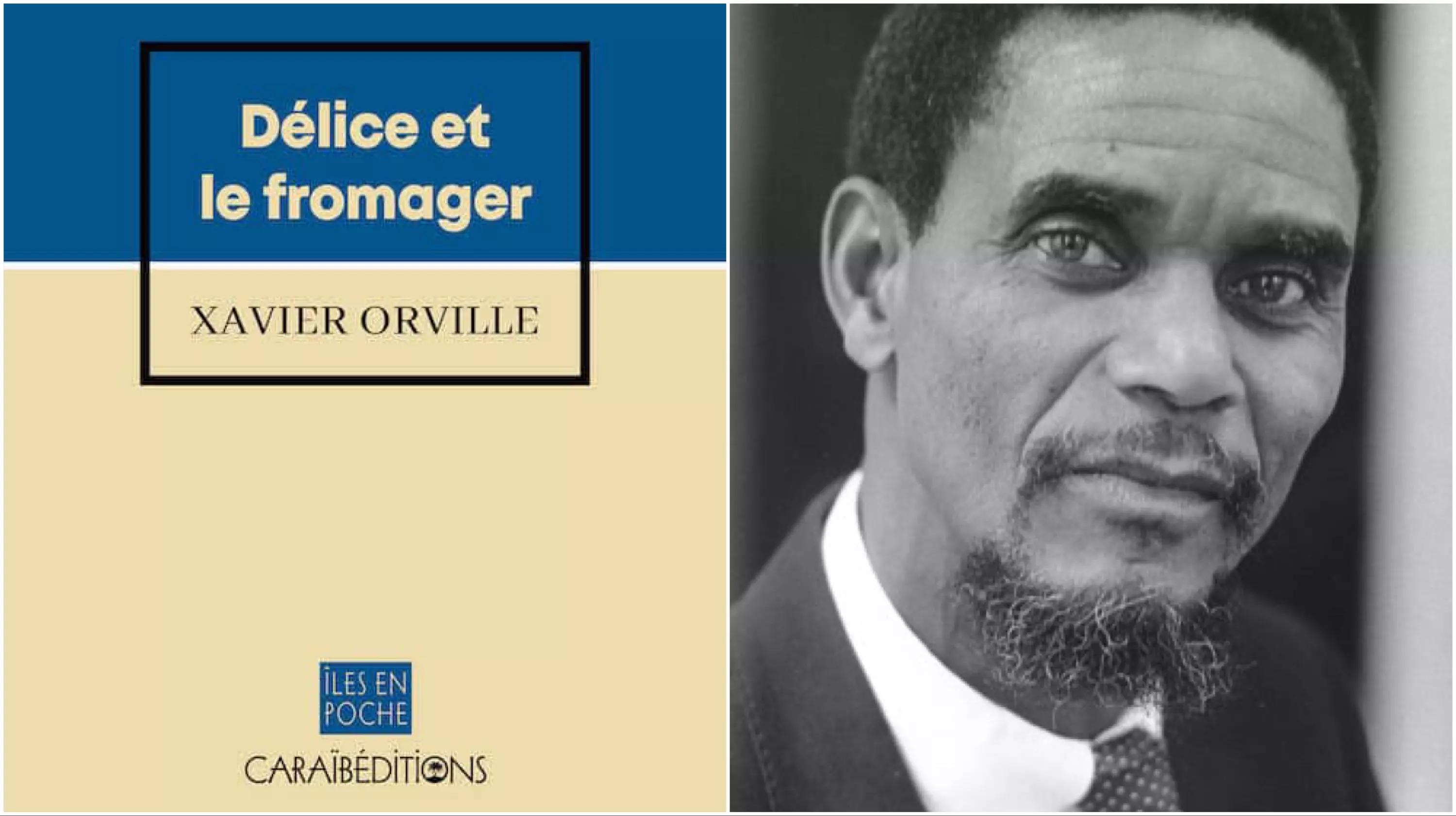 Réédition du premier roman de l'auteur martiniquais Xavier Orville « Délice et le Fromager » dans la collection « Îles en poche » de Caraïbéditions