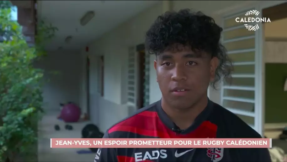 Nouvelle-Calédonie : Jean-Yves Liufau, joueur wallisien du Pôle espoir rugby de Nouméa en route vers l'ASM Clermont-Auvergne
