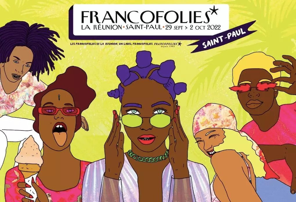 Une vingtaine d'artistes locaux, nationaux et internationaux francophones programmés à la 5ème édition des Francofolies de la Réunion du 29 septembre au 2 octobre 2022