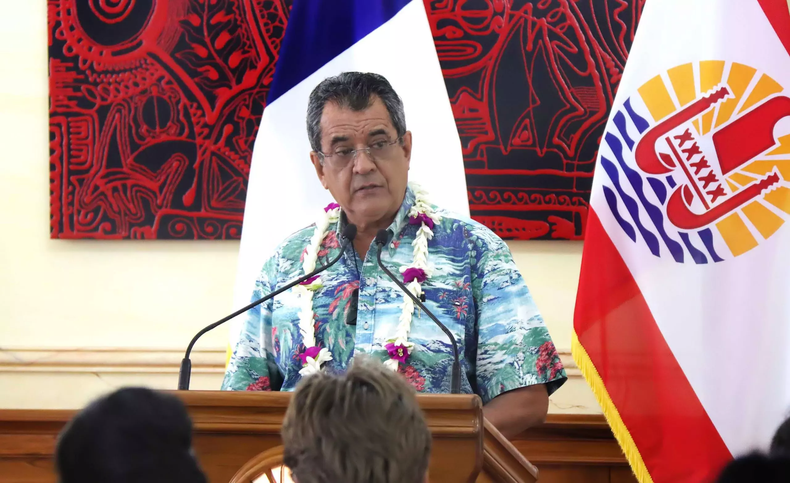 Dans ses vœux à la presse, le président polynésien évoque les territoriales 2023 et annonce le retour des bourses pour les étudiants en journalisme