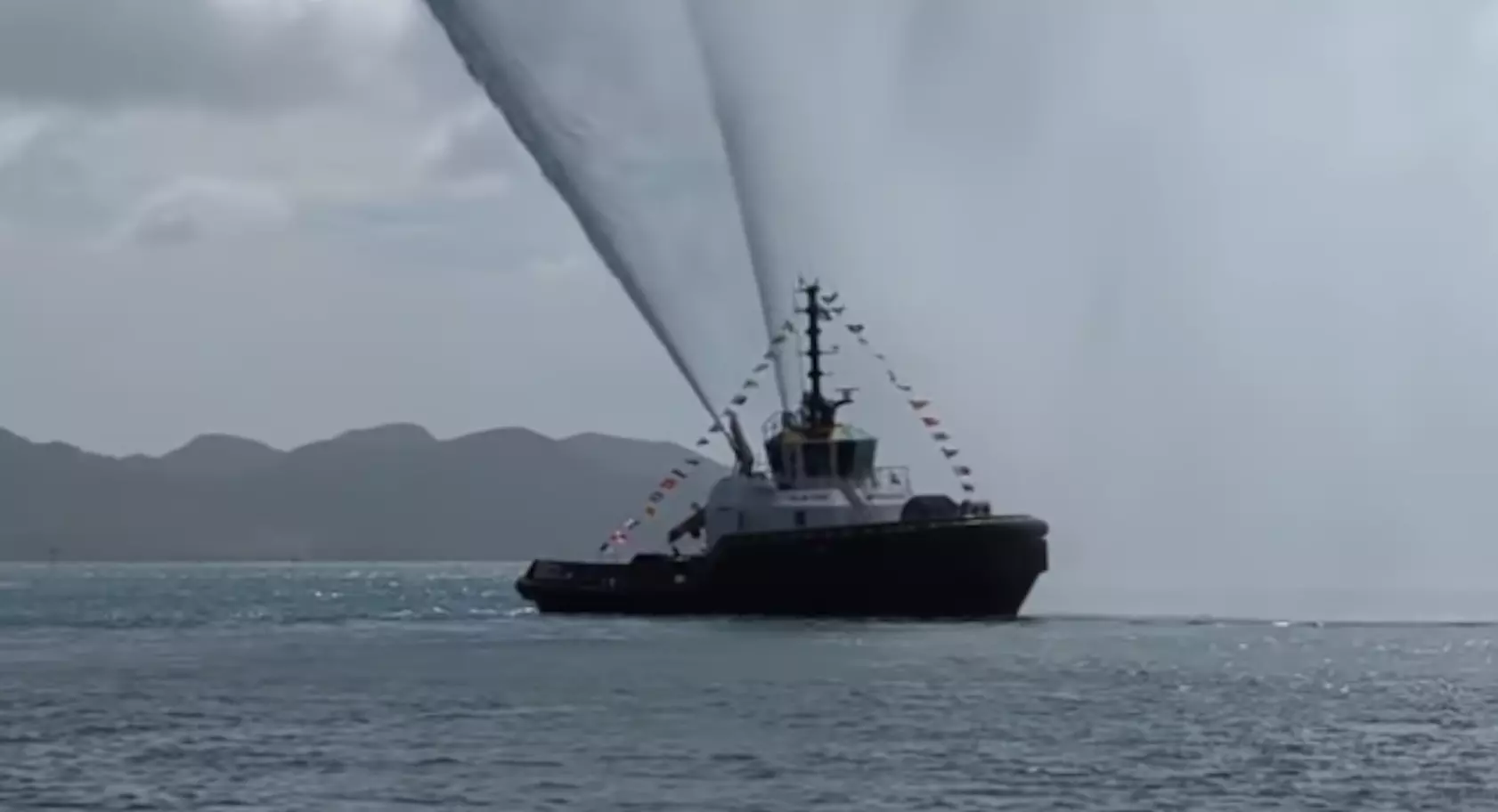 Martinique&nbsp;: Le Plis Fos, plus puissant remorqueur de France et des Caraïbes, inauguré à Fort-de-France