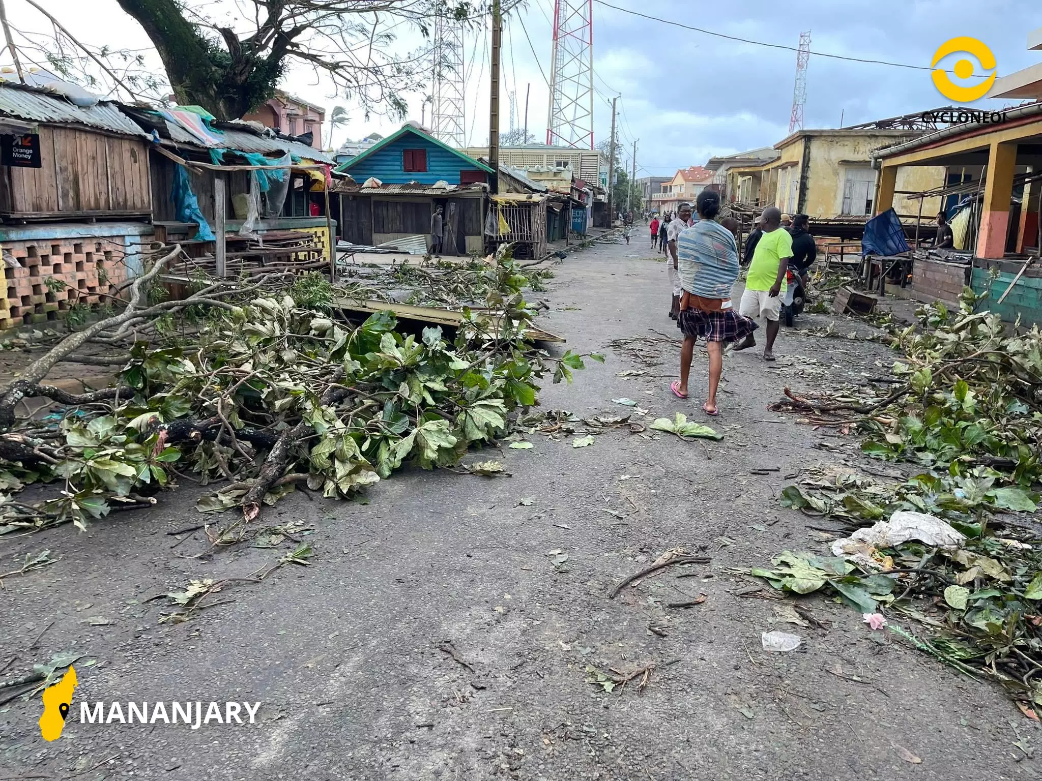 Le cyclone Freddy fait 7 morts à Madagascar et devient tempête au Mozambique