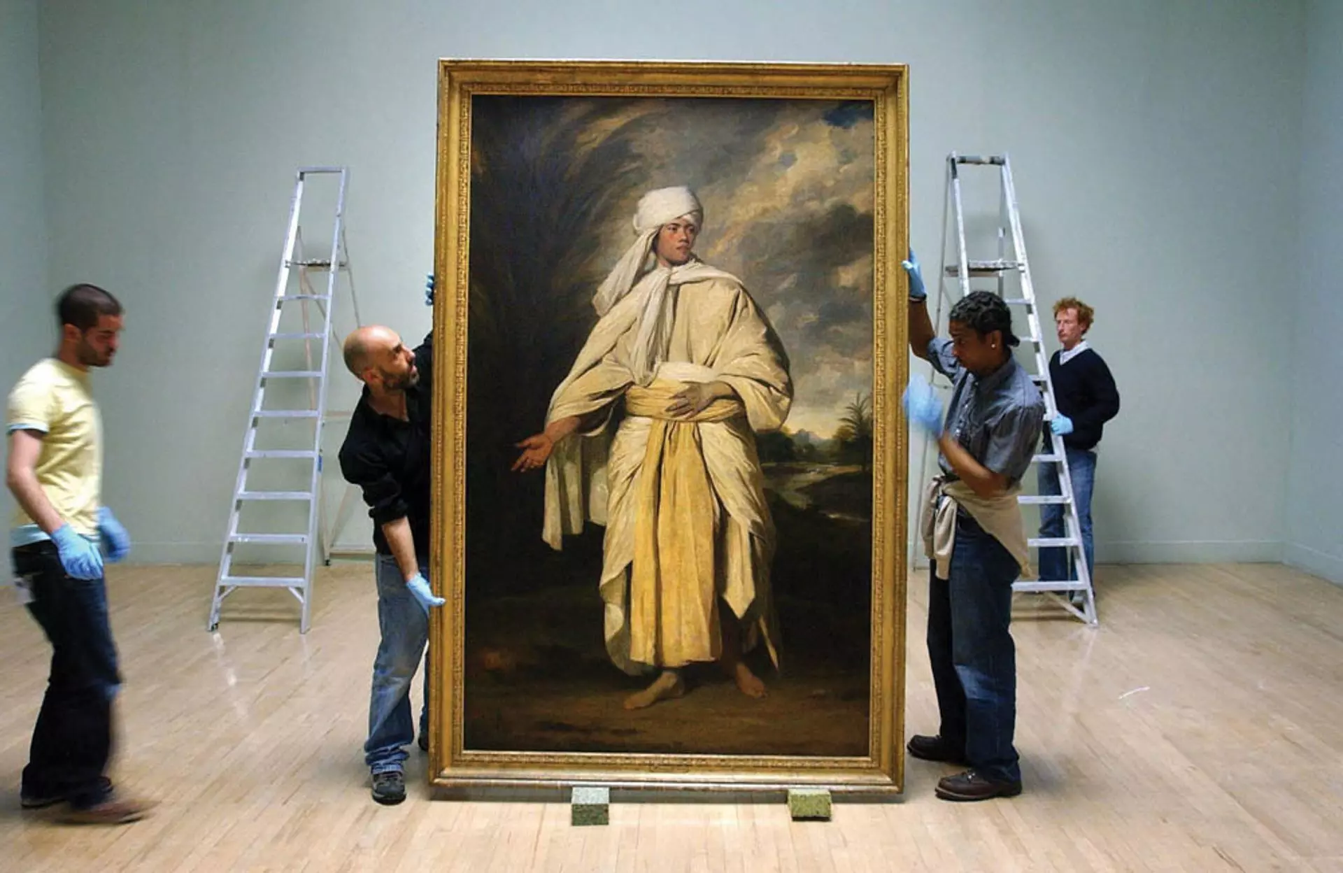 Polynésie : Le portrait de Mai, ou Omai, œuvre majeure du peintre Reynolds rachetée par la National Portrait Gallery