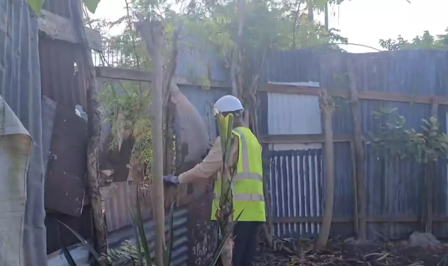 Opération Wuambushu à Mayotte : 25 nouvelles cases en tôle détruites