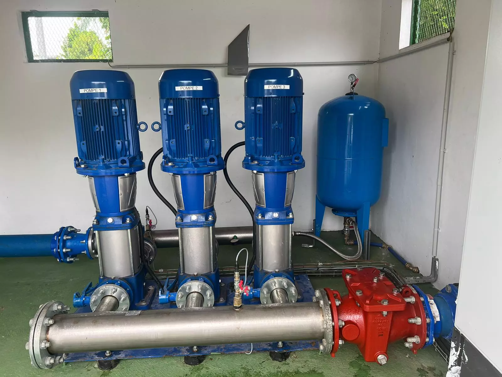 Guadeloupe : Mise en place d’un surpresseur d’eau à l’Îlet Pérou, sur Capesterre-Belle-Eau