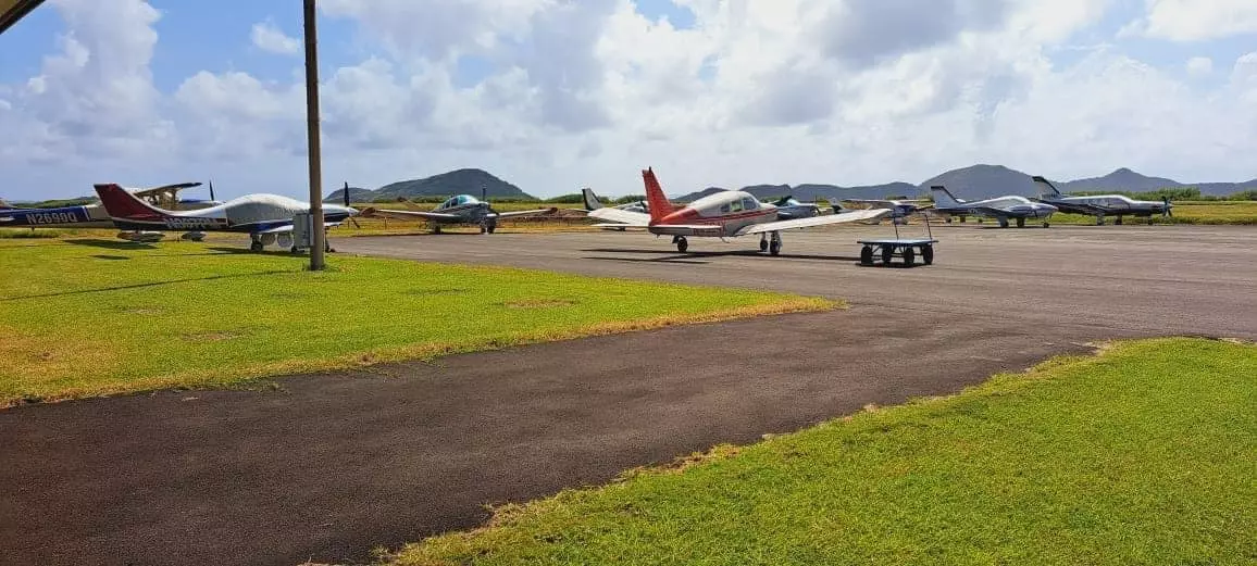 Guadeloupe :&nbsp;Le Rallye des gouverneurs, compétition aéronautique internationale fait escale sur le territoire