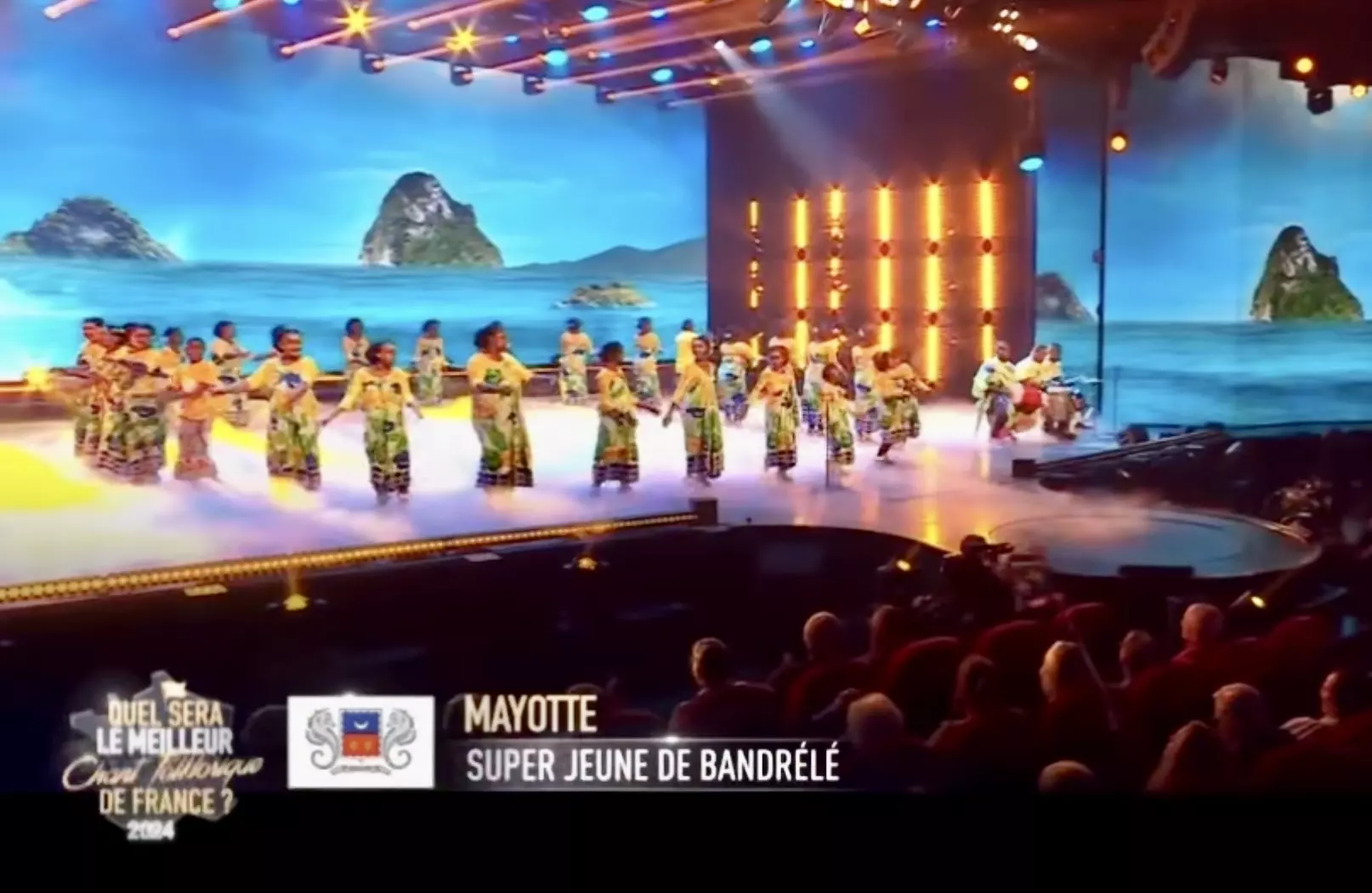 Mayotte à la 3ème place du concours du meilleur chant folklorique de France