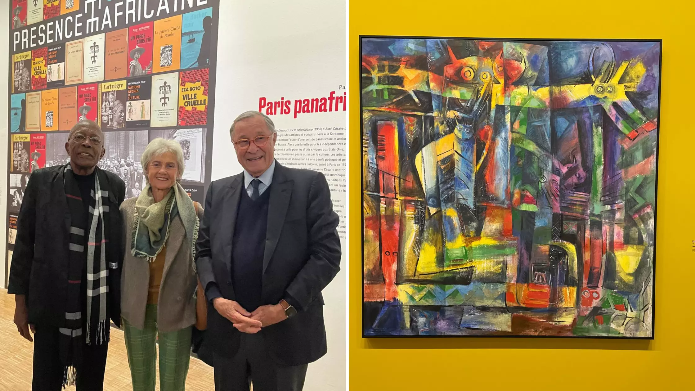 Quand la fondation Clément accompagne l’exposition « Paris noir » au Centre Pompidou par le transport et le prêt d’œuvres d’artistes ultramarins