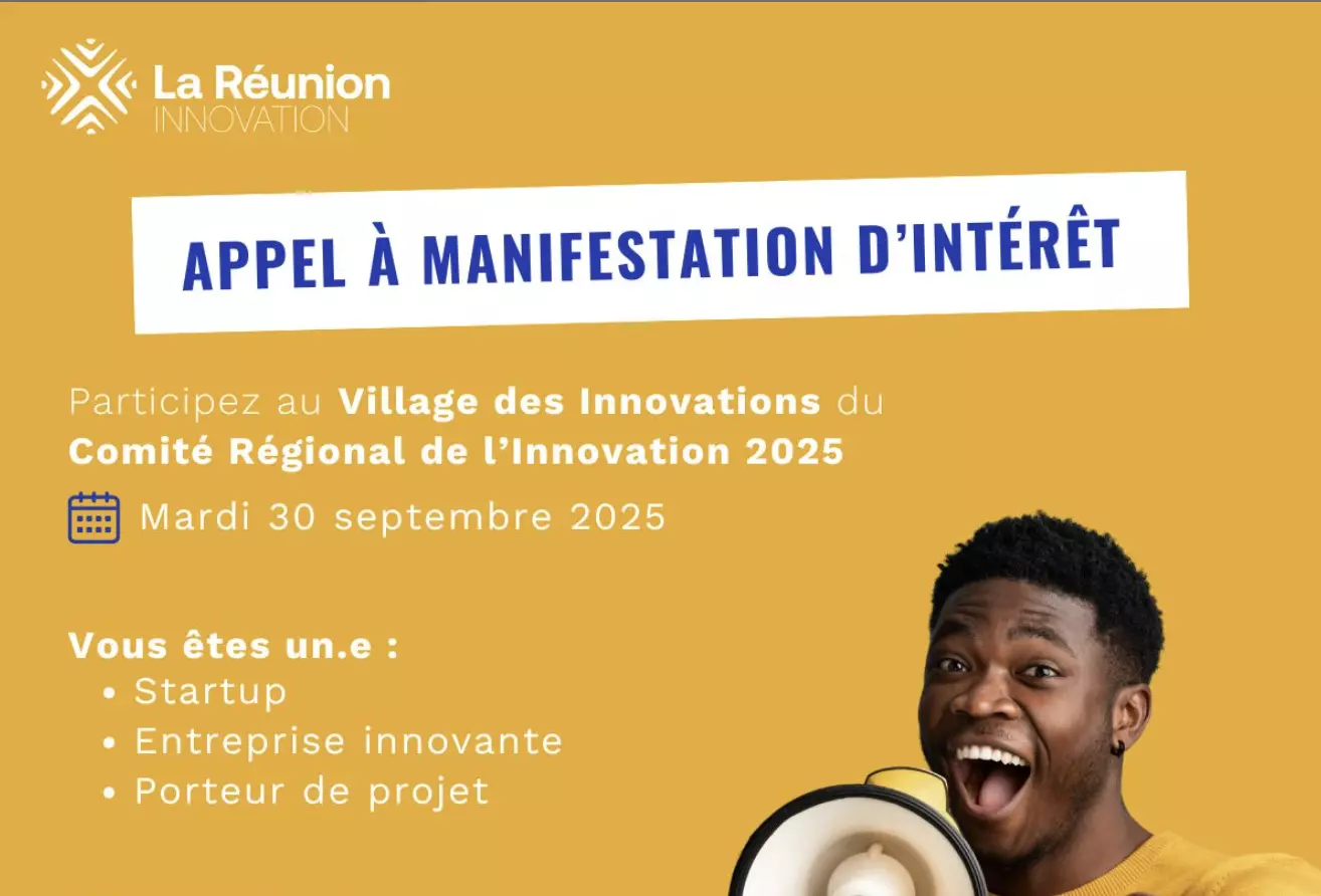 Innovation en Outre-mer:  La Réunion Innovation lance un appel à participation pour le Village des Innovations du "CRI Plénier 2025"