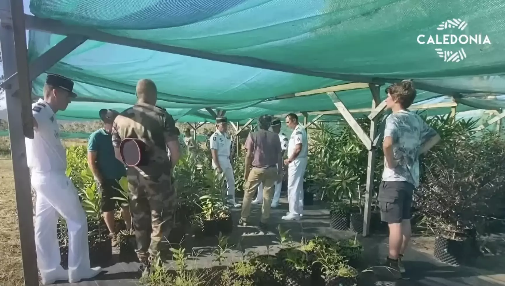 Nouvelle-Calédonie : Une convention entre la mairie de Koumac et le RSMA pour la formation des jeunes à la pépinière communale