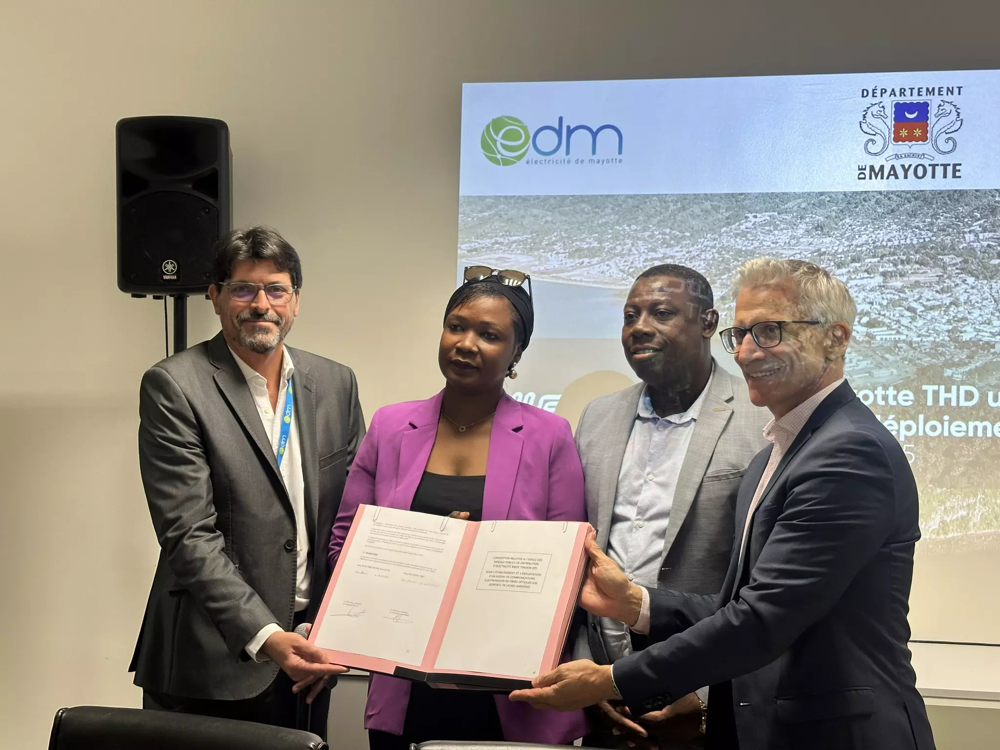 Connectivité : Mayotte THD et EDM accélèrent le déploiement de la fibre