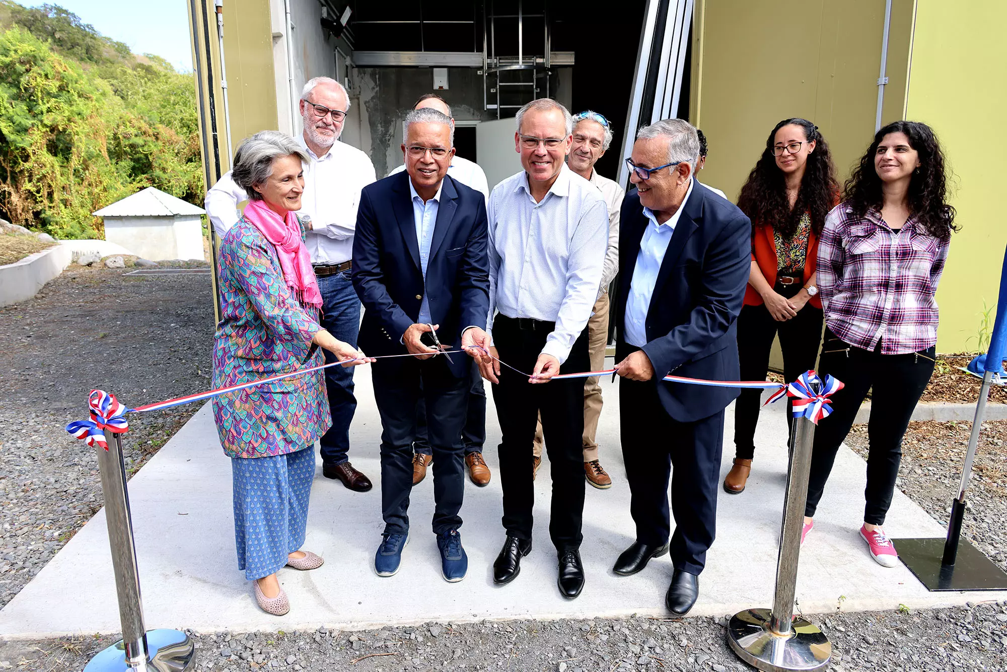 La Réunion : Le Département inaugure une nouvelle microcentrale hydroélectrique en service à la rivière des Galets