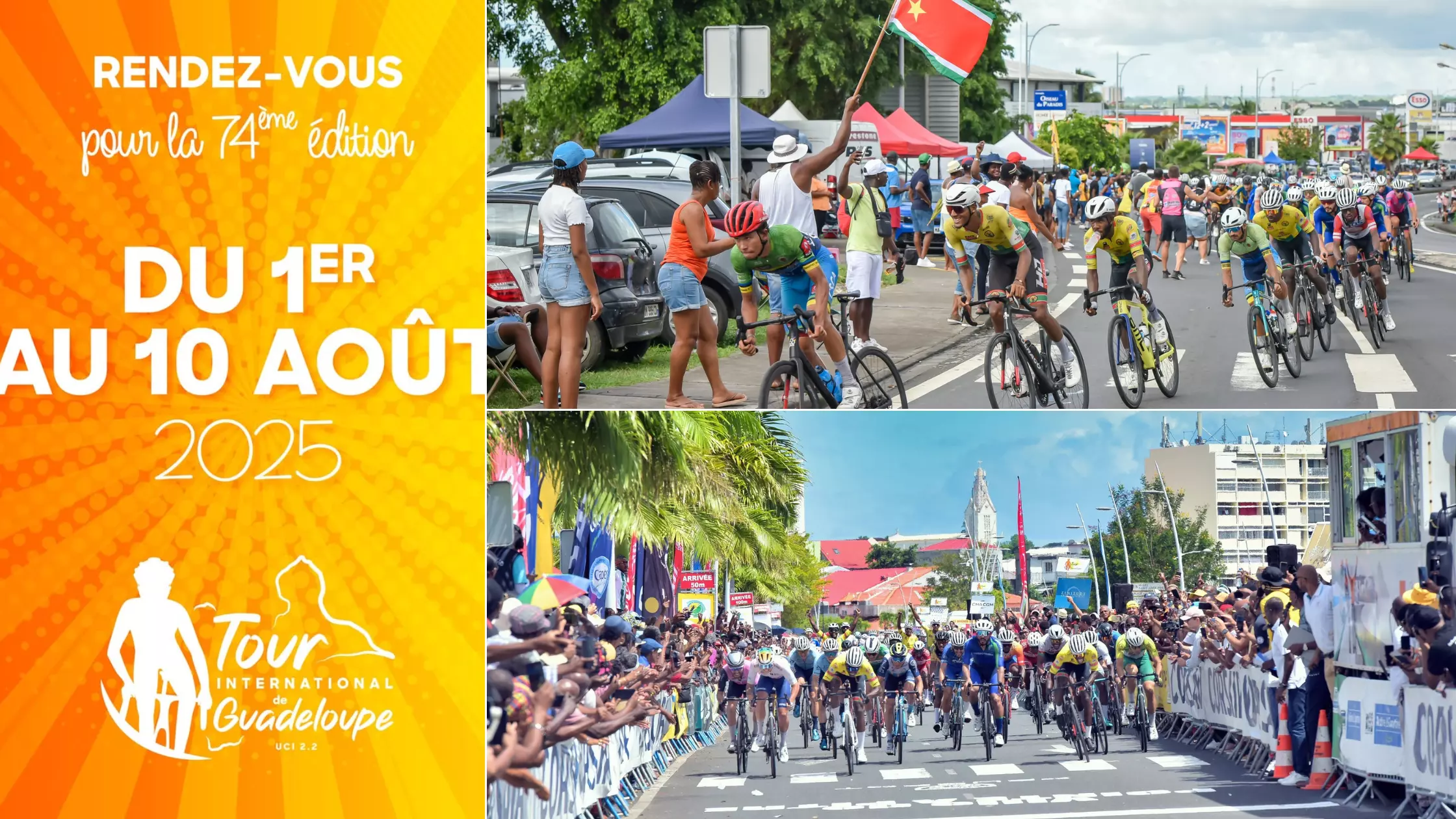 74ème Tour cycliste international de la Guadeloupe : Les coureurs guadeloupéens soifs de revanche