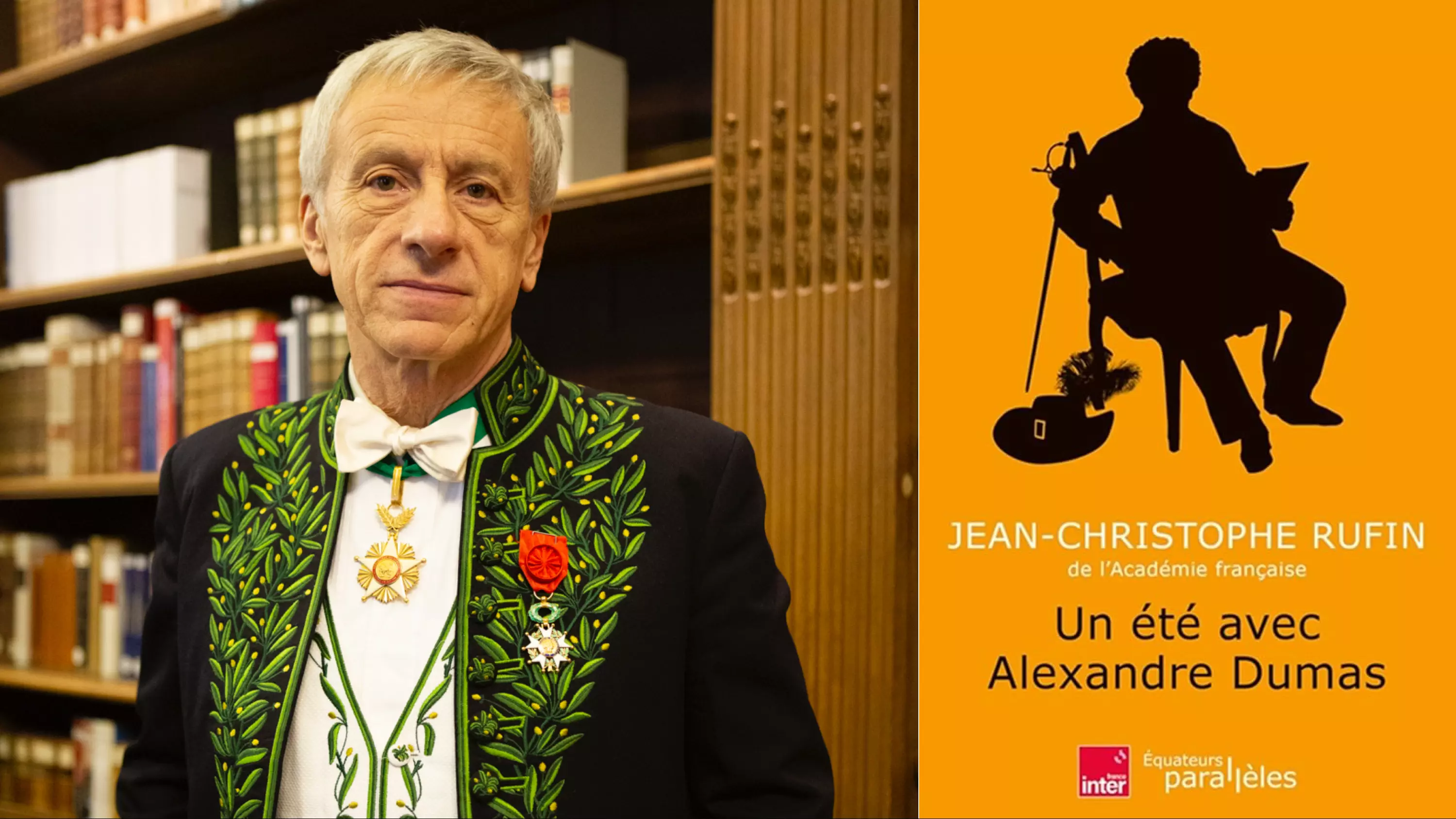 Quand l’écrivain et académicien Jean-Christophe Rufin explore la vie et l’œuvre flamboyantes d’Alexandre Dumas, écrivain et petit-fils d’esclave dans « un été avec Alexandre Dumas »