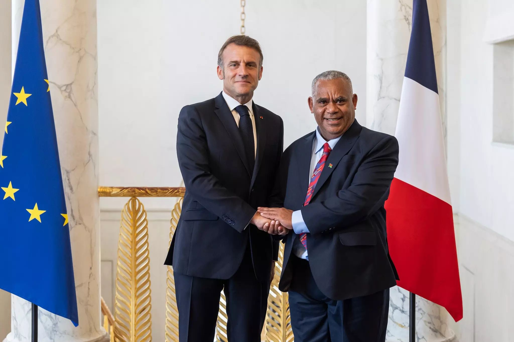 Vanuatu: Emmanuel Macron a indiqué "vouloir faire avancer plus rapidement" sur les projets de coopération entre les deux pays
