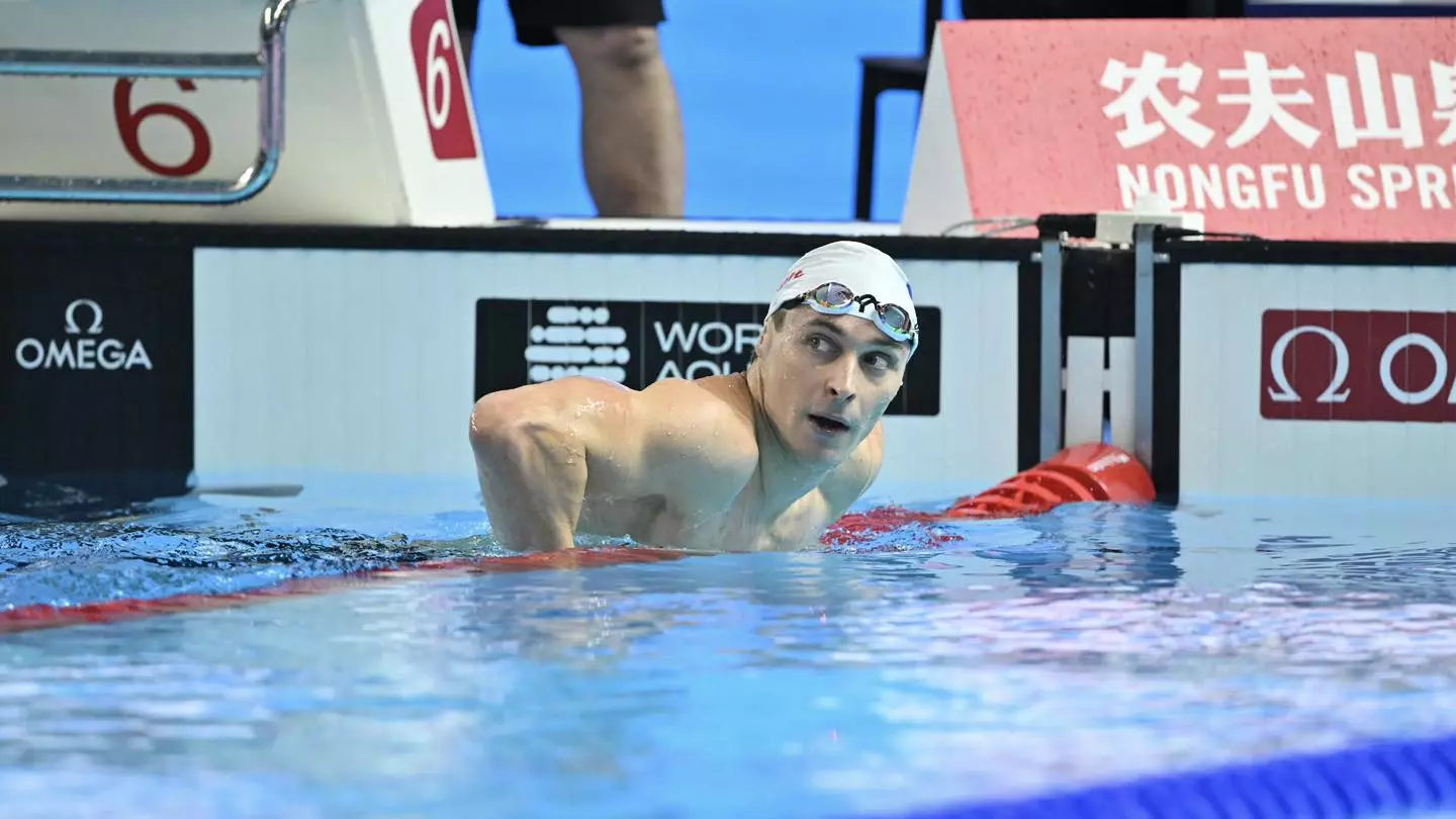 Mondiaux de natation : Le Calédonien Maxime Grousset se qualifie pour la finale du 100 m nage libre