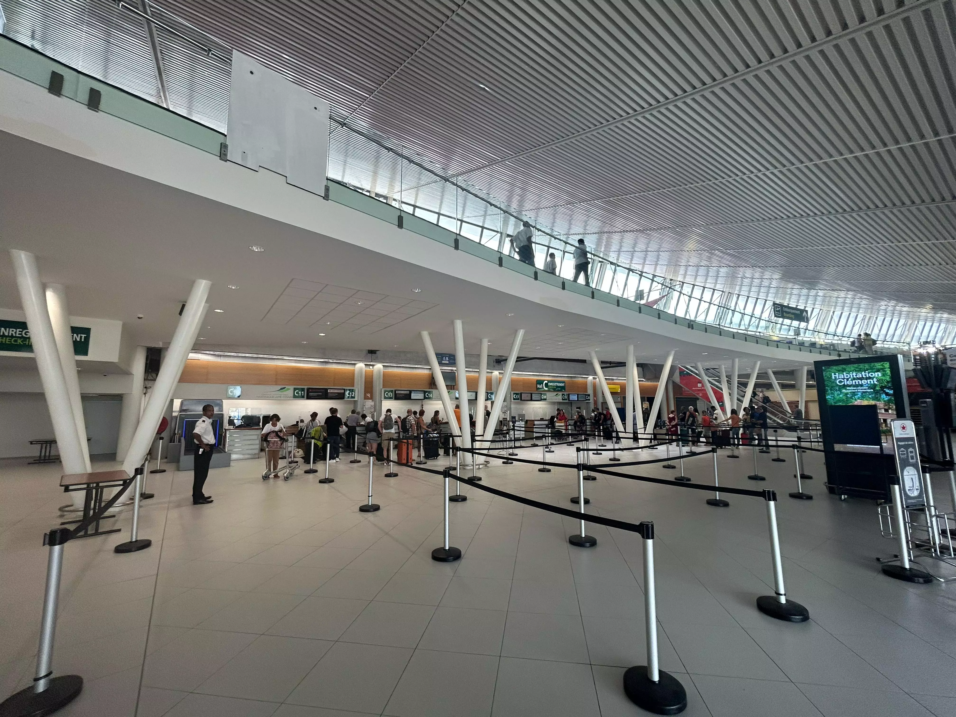 Martinique : L'Aéroport Aimé Césaire enregistre plus d'un million de passagers au premier semestre 2025