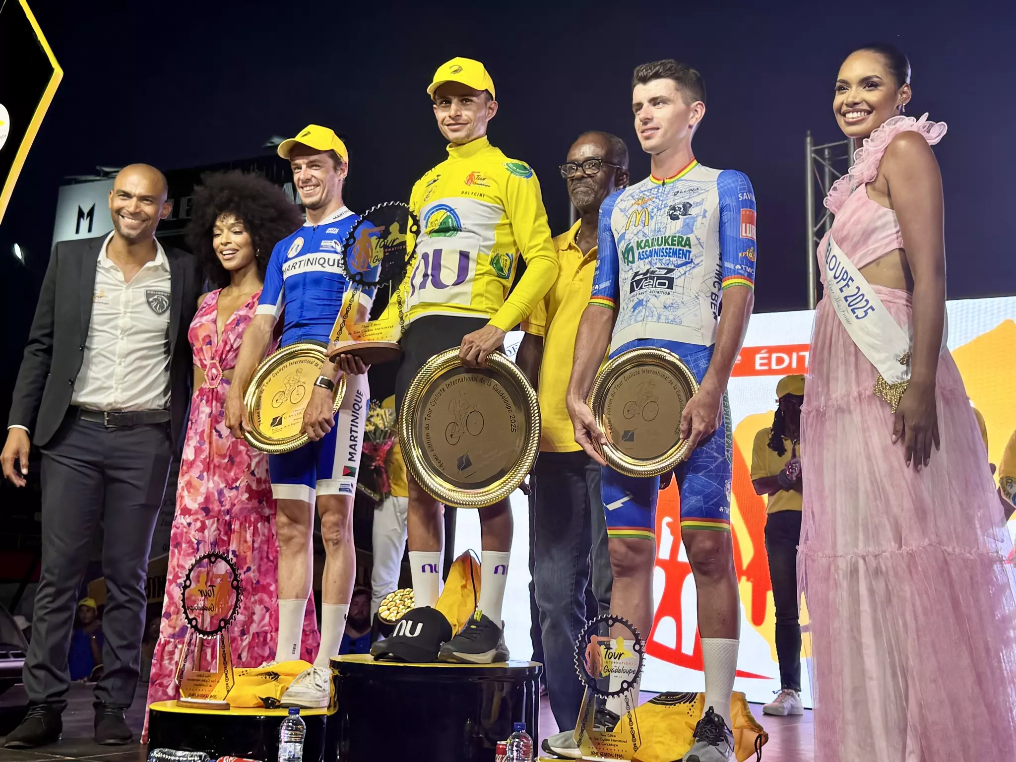 Le Colombien Andres Camilo Ardian remporte le 74ème Tour cycliste international de la Guadeloupe