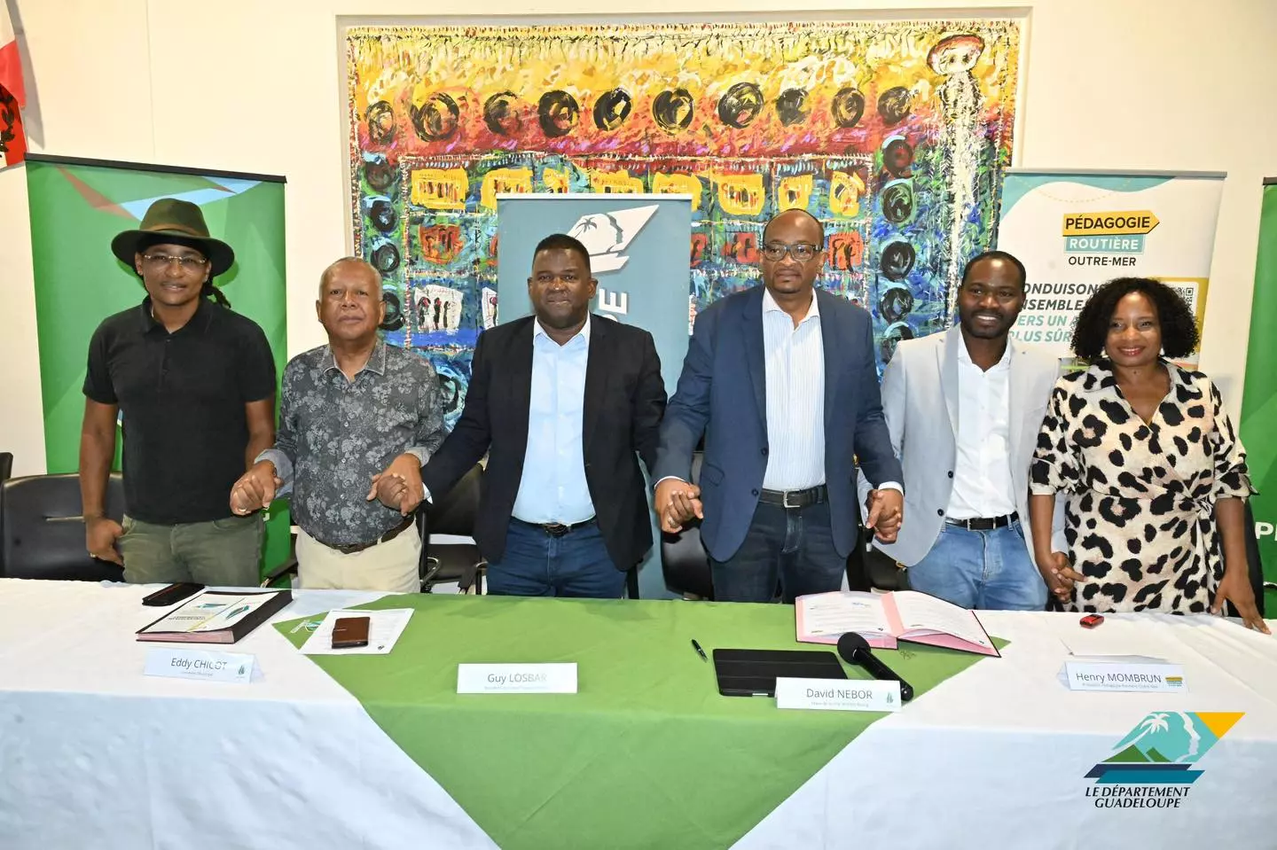 Le Département de Guadeloupe signe une convention pour le dispositif Ambassadeurs Jeunesse à Petit-Bourg