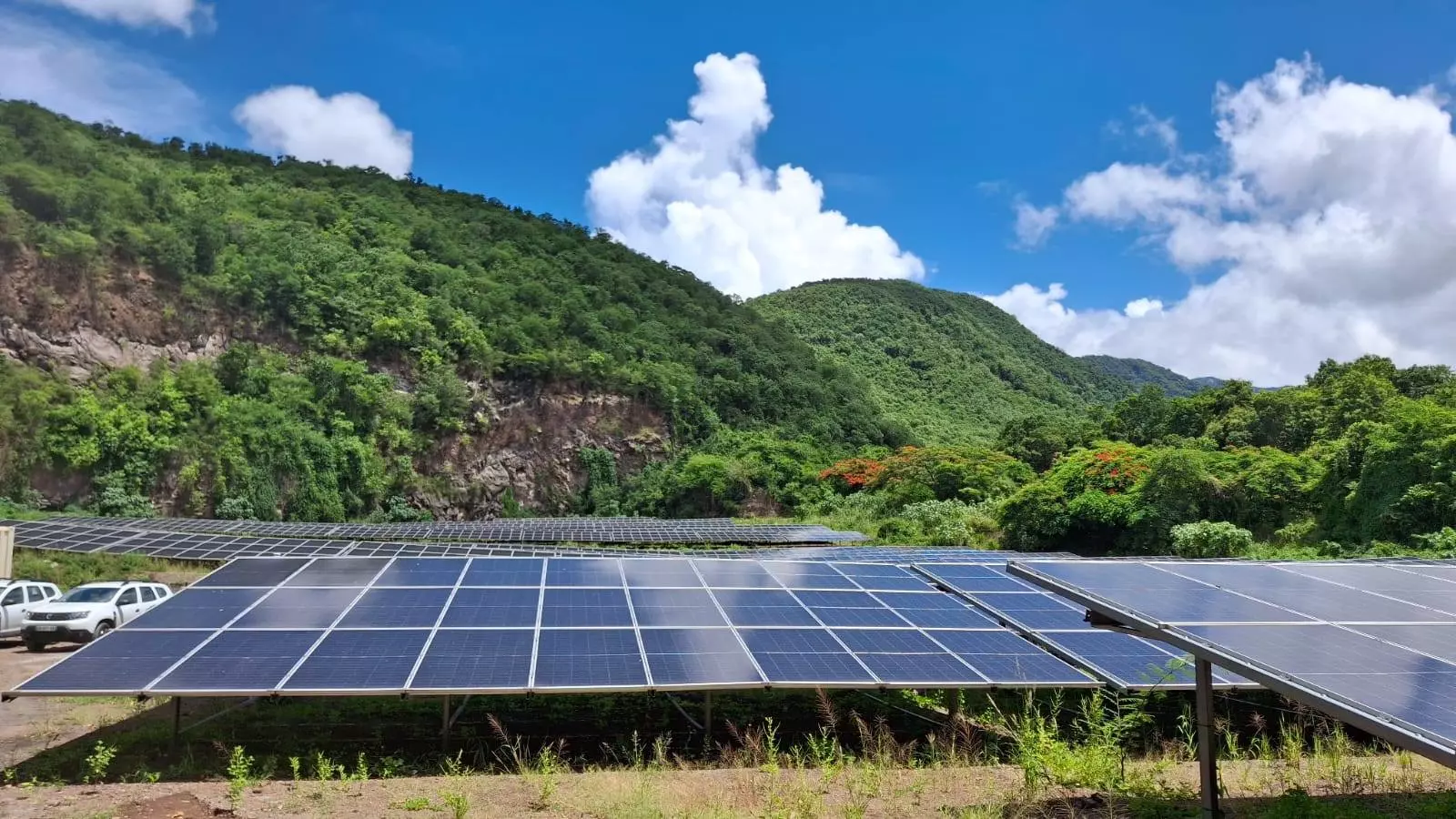 Énergies : La ville de Vieux-Habitants en Guadeloupe équipée d’une centrale solaire