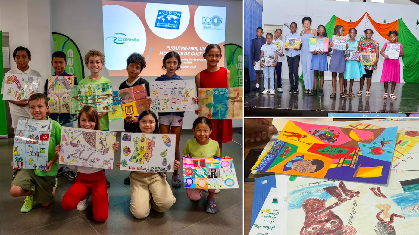 Concours de dessins « Échos d’Outre-Mer 2025 » : une édition record portée par la créativité des enfants et l'engagement des territoires