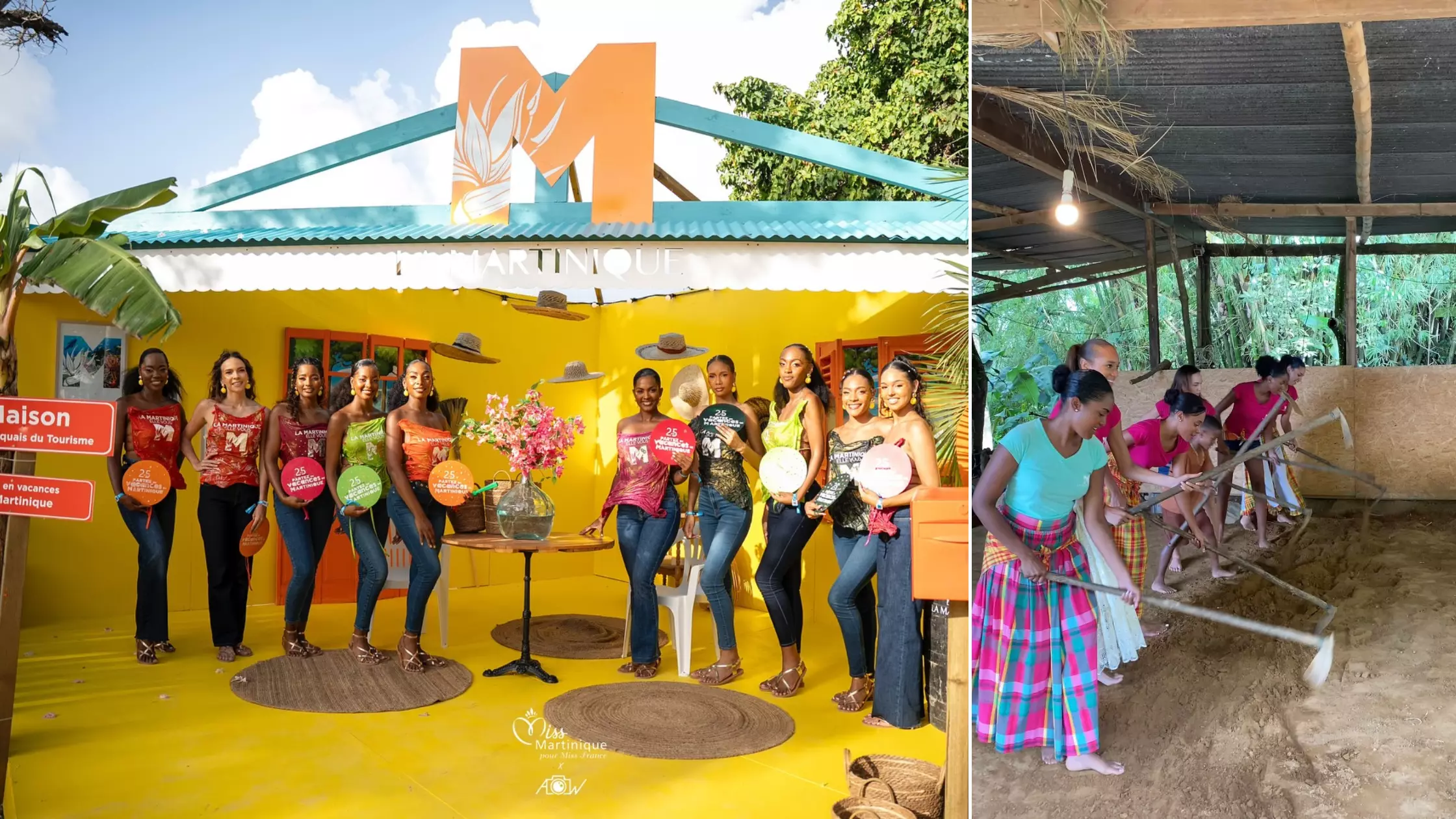 Opération « Partez en Vacances en Martinique », les candidates à Miss Martinique invitées à découvrir les traditions locales