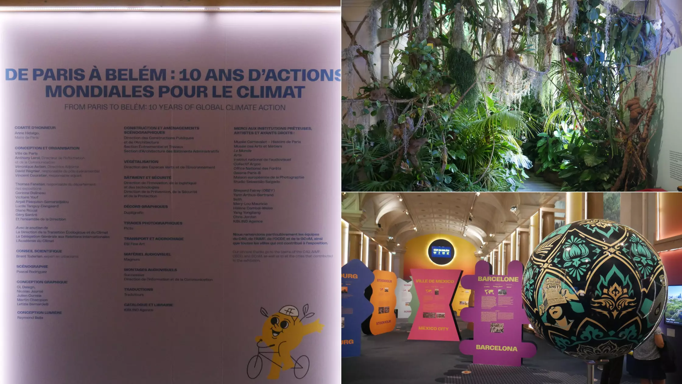 Exposition Paris-Belem à l’Hôtel de Ville de Paris, un rappel des combats climatiques avant la COP 30 de Bélem au Brésil