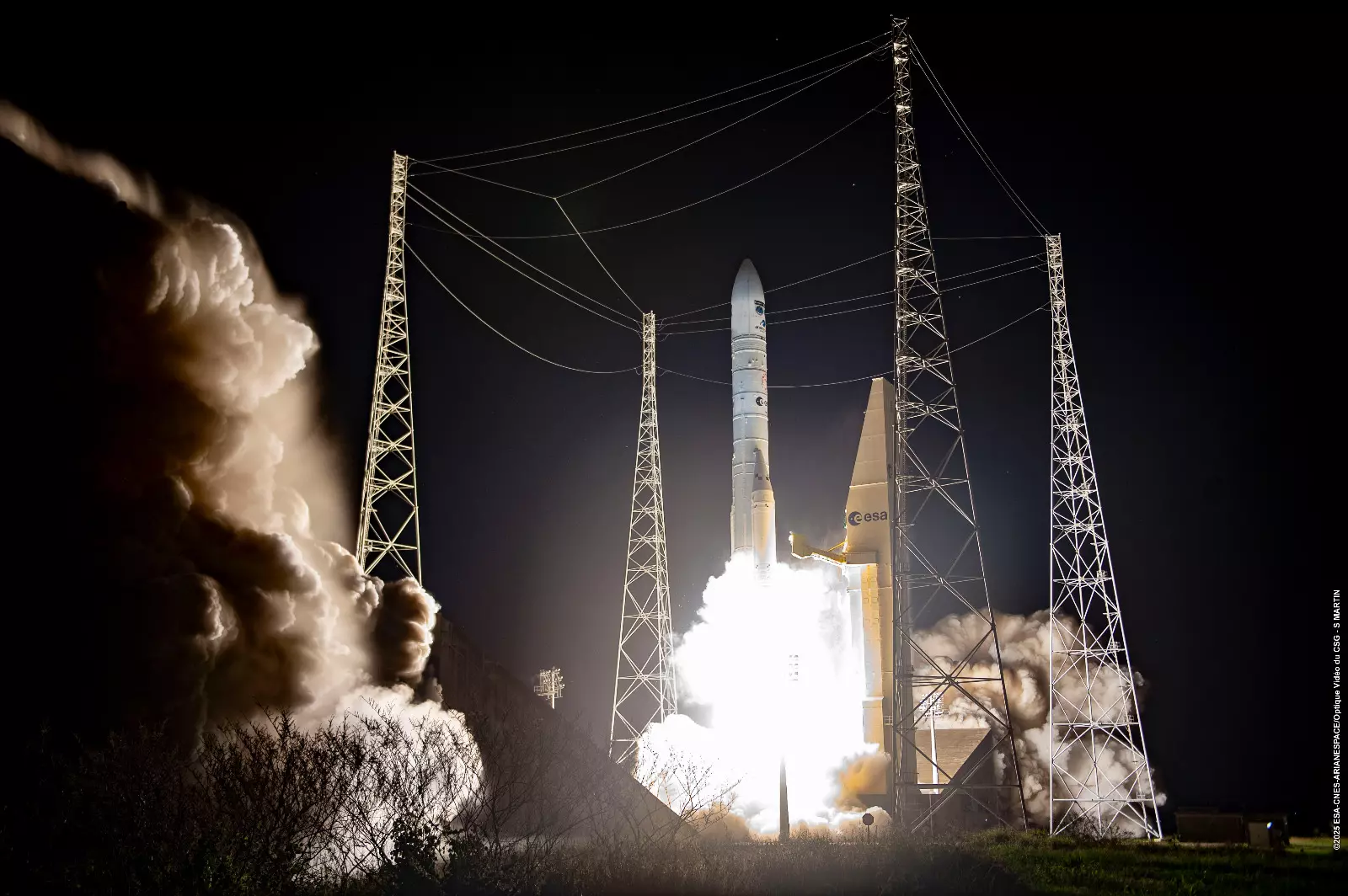 Centre spatial guyanais : Décollage réussi pour le lanceur européen Ariane 6