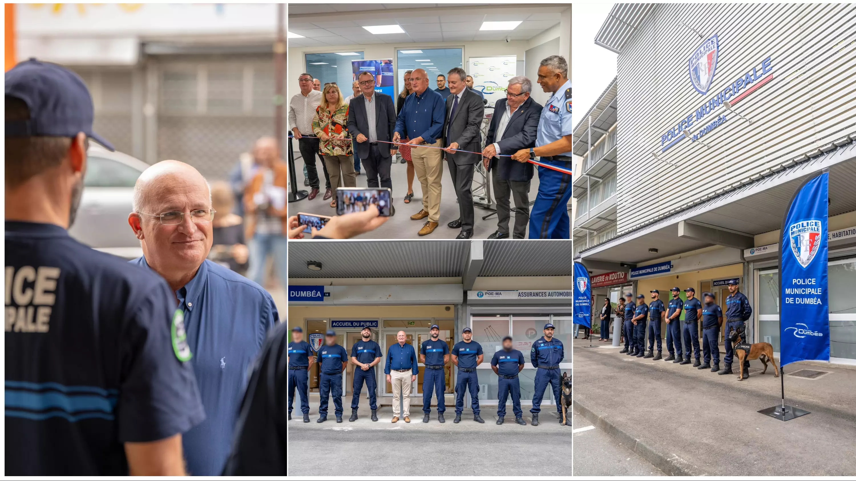 Nouvelle-Calédonie : Dumbéa inaugure son nouvel hôtel de police municipale, un outil pour renforcer la sécurité et la proximité