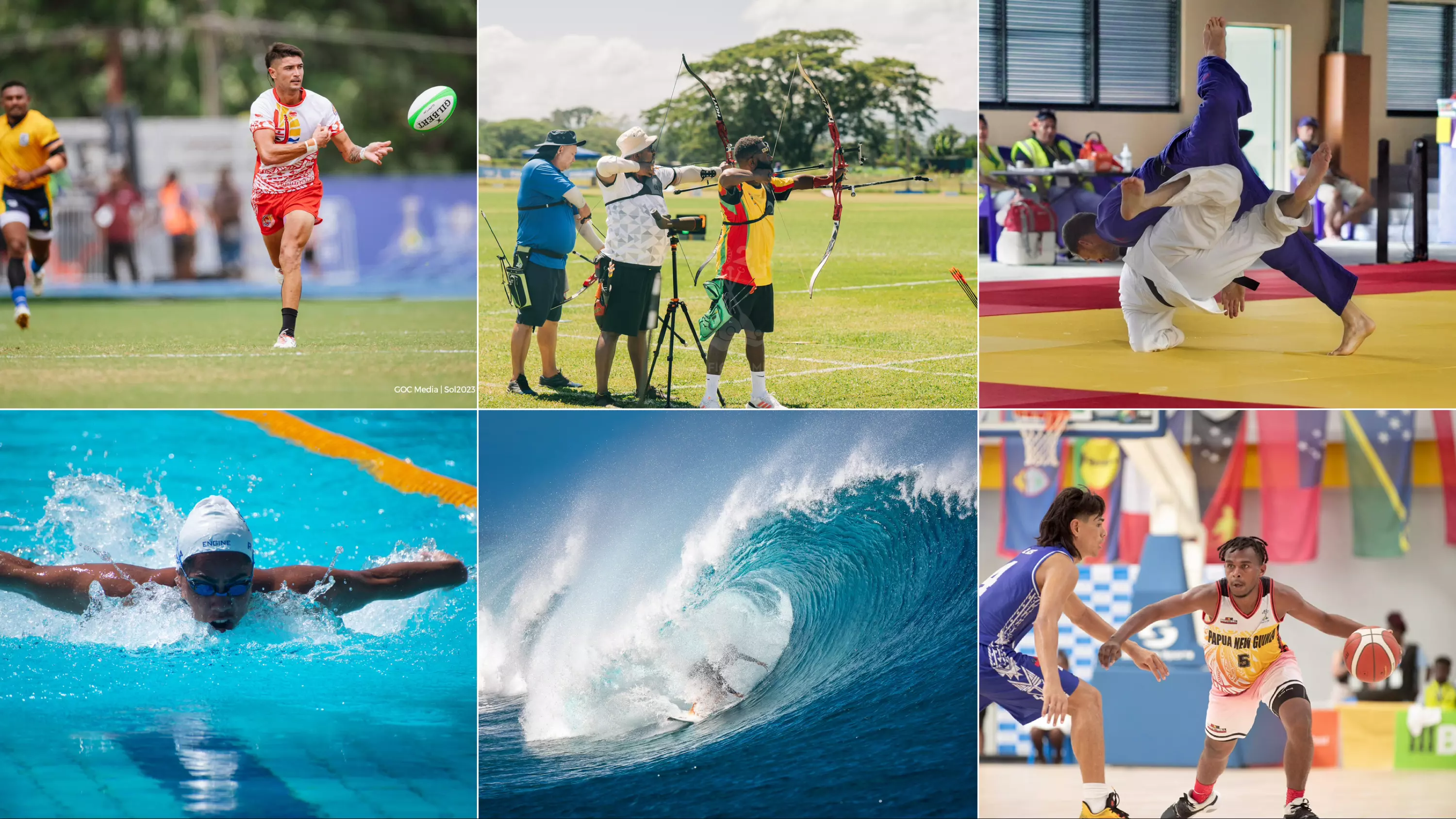Rugby, Judo, Surf ou encore Va’a : Les sports retenus pour les Jeux du Pacifique de 2027 à Tahiti