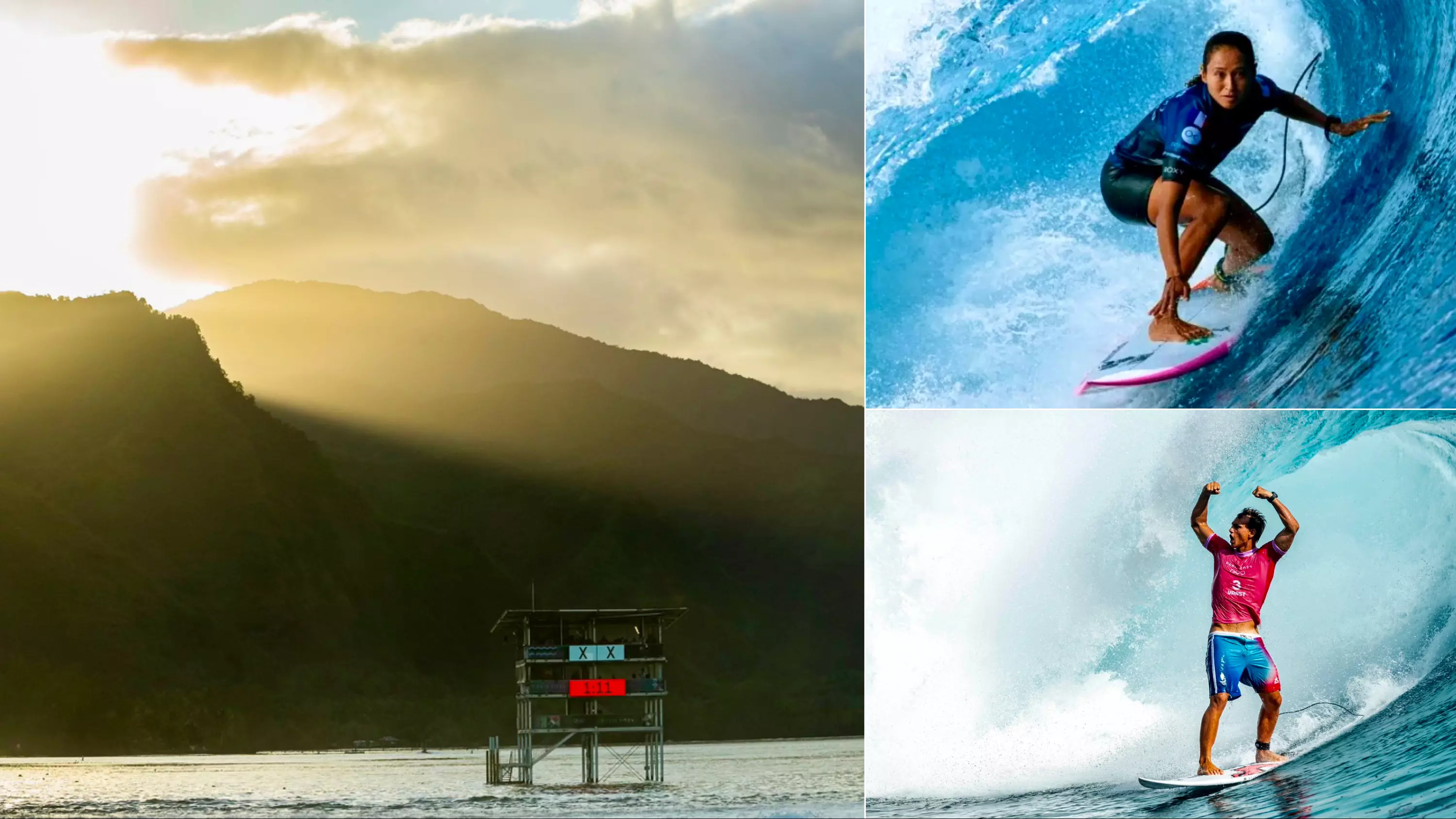 Surf : Un an après les JO, Vahine Fierro, Kauli Vaast et l'élite mondiale retrouvent Teahupo'o