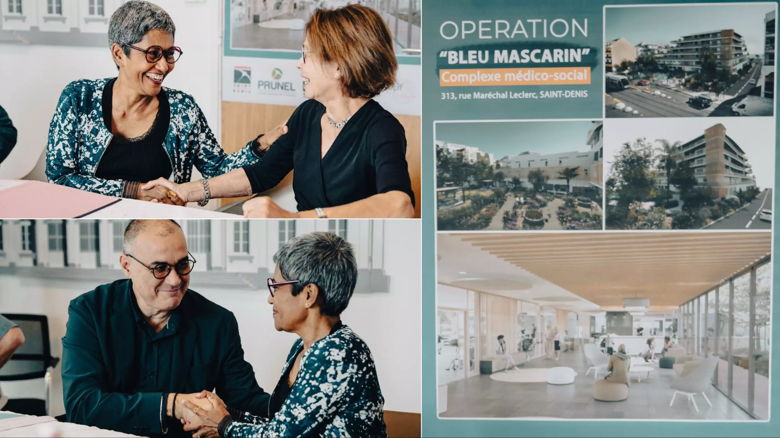 La Réunion : Lancement du pôle médico-social Bleu Mascarin à Saint-Denis