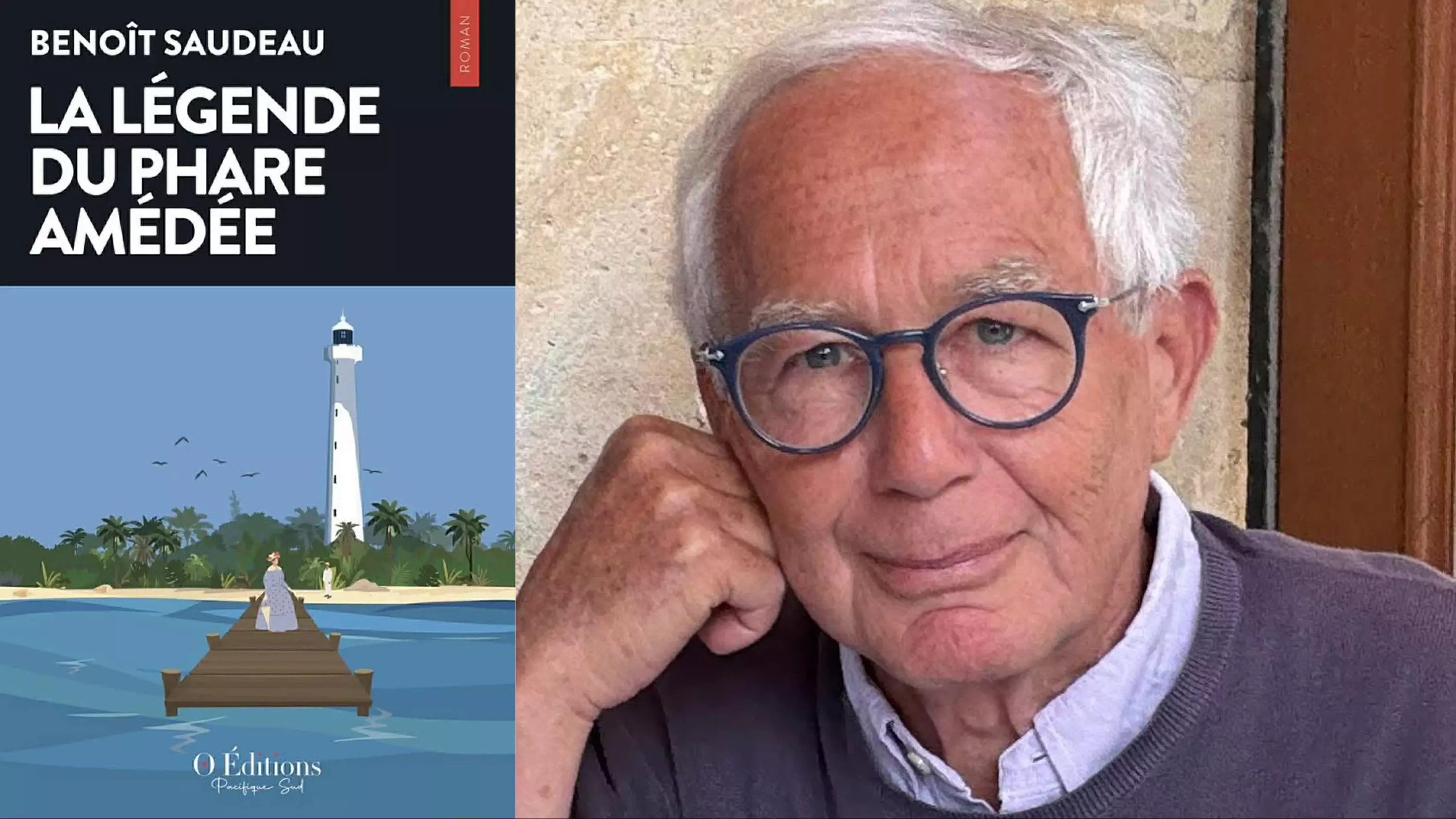 ROMAN. Avec « La légende du Phare Amédée », l’ancien journaliste Benoît Saudeau organise une rencontre entre l’Impératrice Eugénie et la Nouvelle-Calédonie