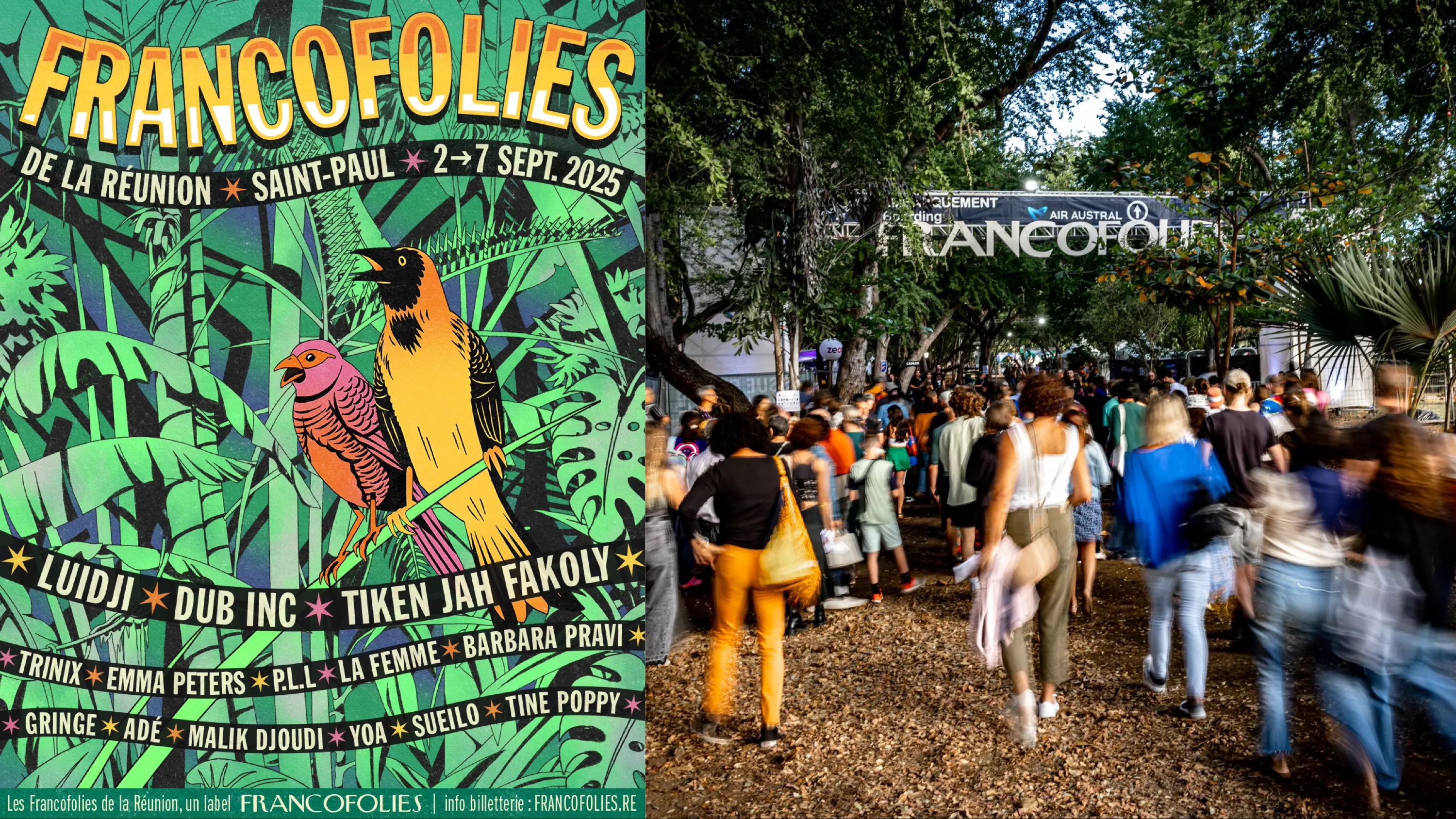 Vents de folie musicale annoncés à la 8ème édition des Francofolies de La Réunion