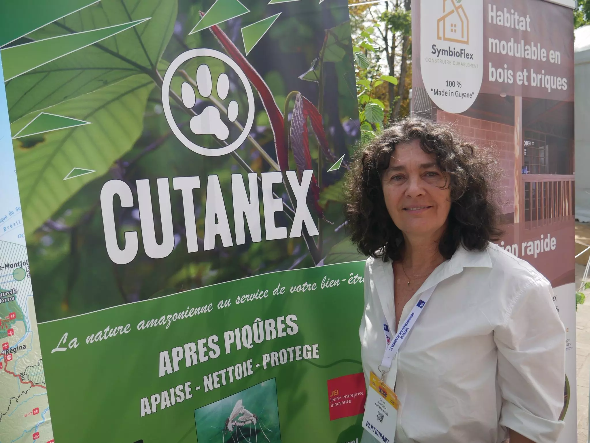 À LaREF 2025, la startup guyanaise Cutanex est en quête de partenaires