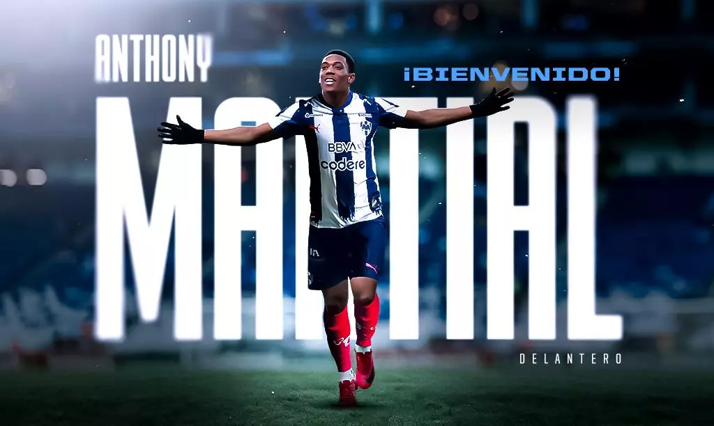 Football : Le Guadeloupéen Anthony Martial va découvrir le championnat mexicain, au CF Monterrey