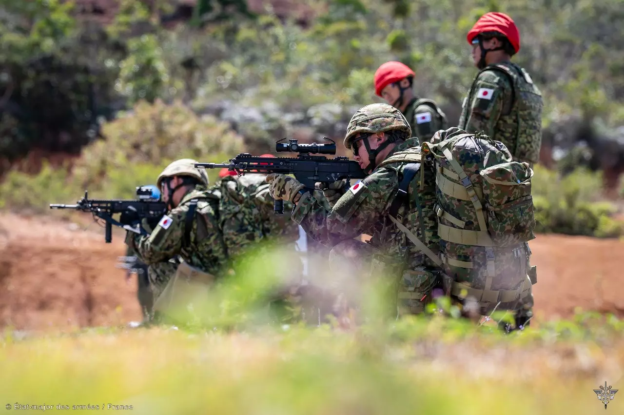 120 soldats japonais en Nouvelle-Calédonie dans le cadre d’un exercice militaire entre la France et le Japon