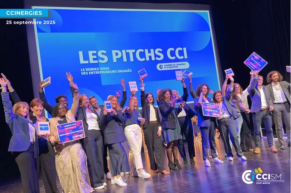 Les CCI de Saint-Martin et de Nouvelle-Calédonie distinguées aux CCINERGIES 2025