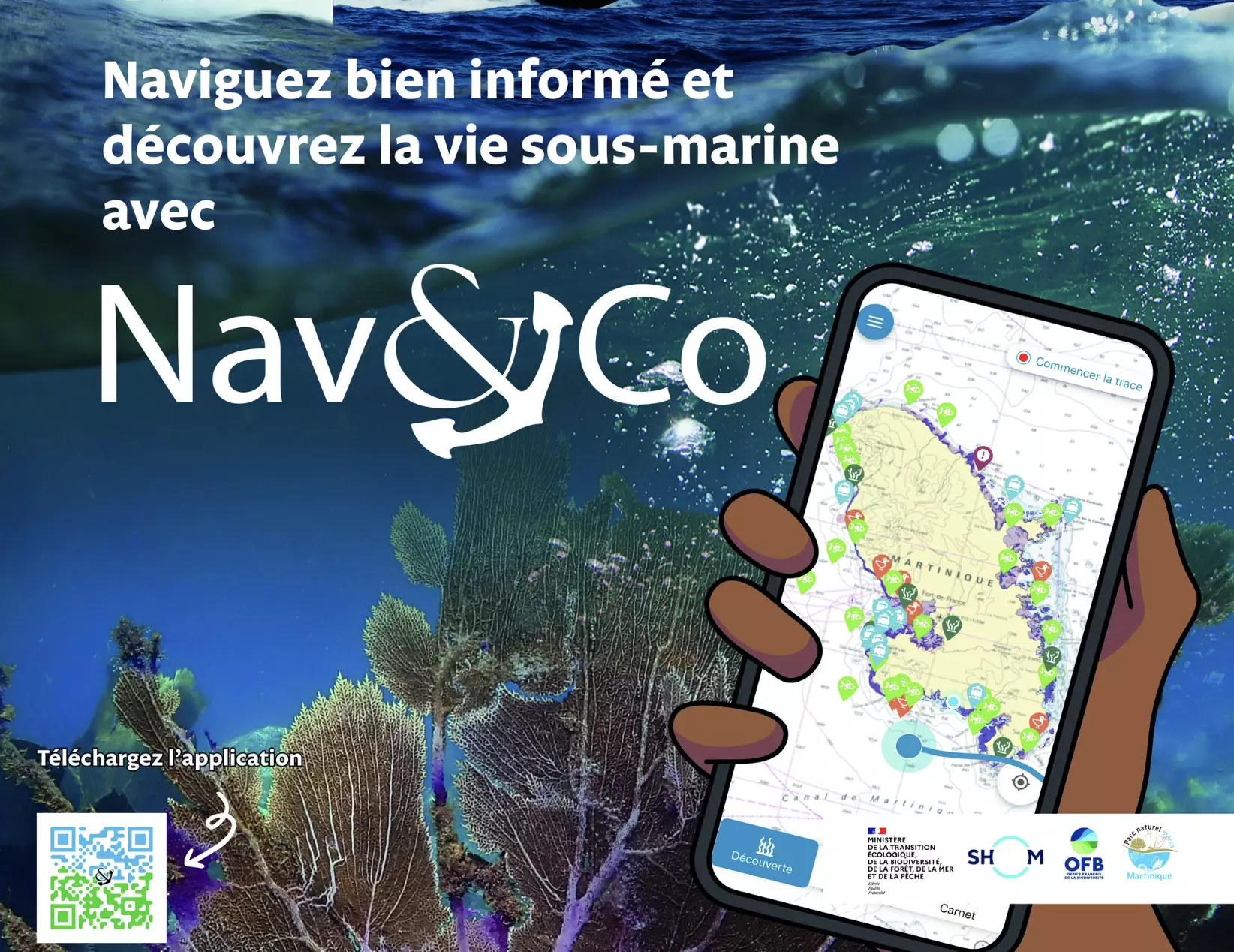 Innovation en Outre-mer: L’application Nav & Co, nouvel outil pour naviguer en toute sécurité et en respect des écosystèmes marins en Martinique