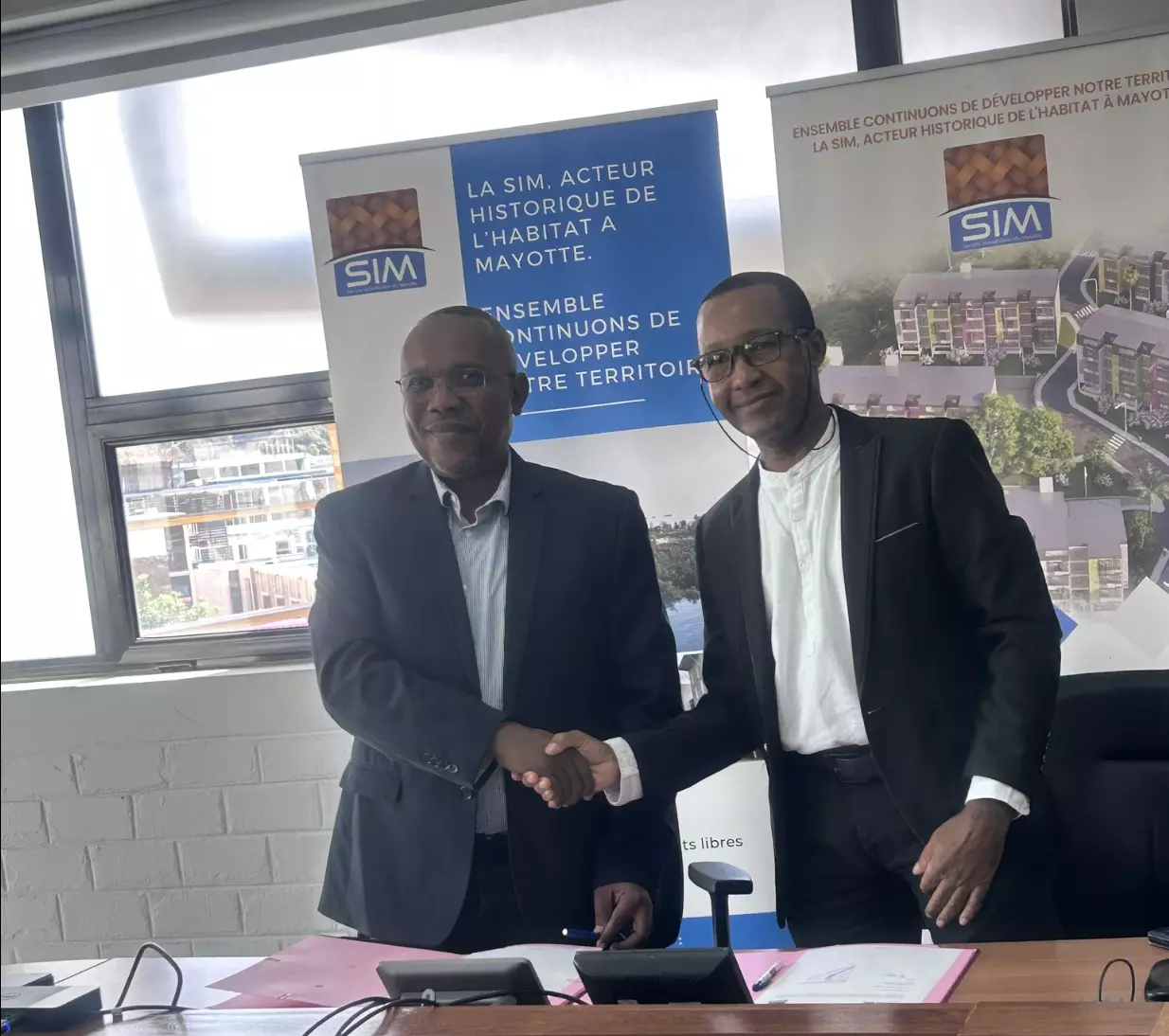 Mayotte : LA SIM ET SOLIHA signent une convention et s'associent pour donner une seconde vie aux matériaux du bâtiment