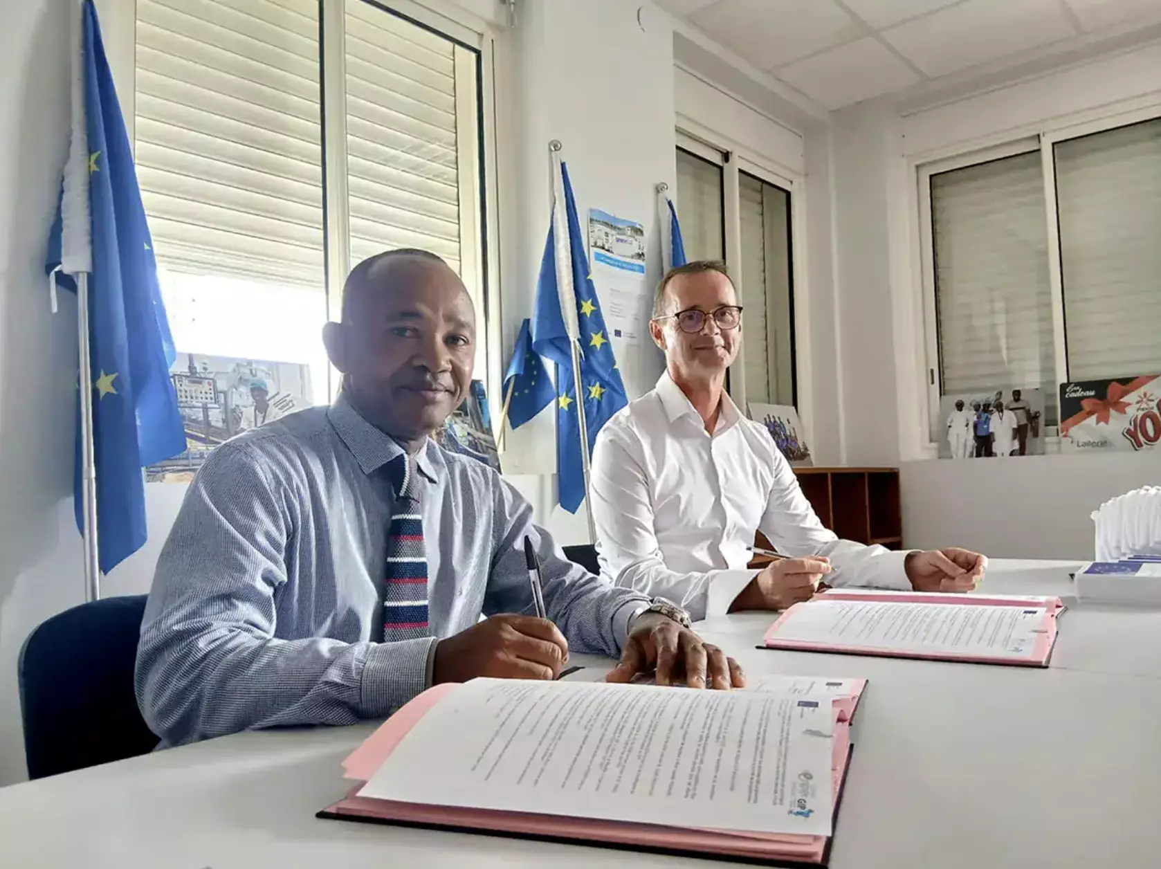 La laiterie de Mayotte robotise sa production avec l'aide de l'Europe