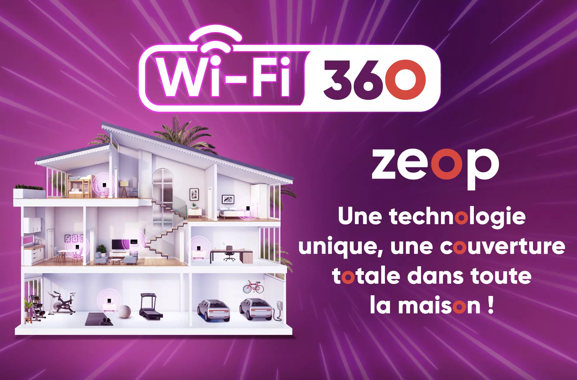 La Réunion : Zeop déploie le Wi-Fi 360 dans les foyers du territoire
